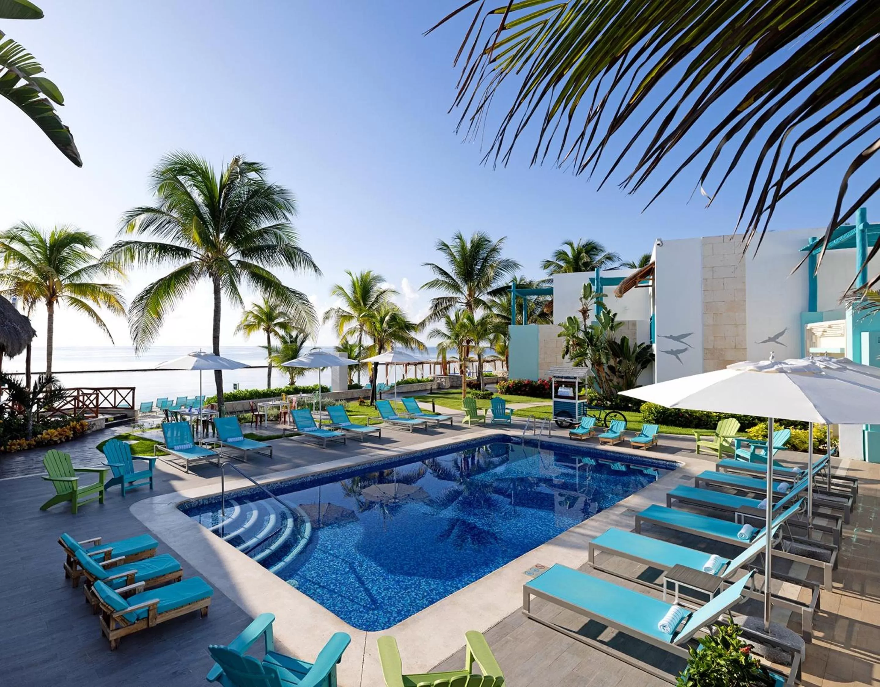 Pool view in Margaritaville Island Reserve Riviera Cancún - A Karisma All-Inclusive Experience for All