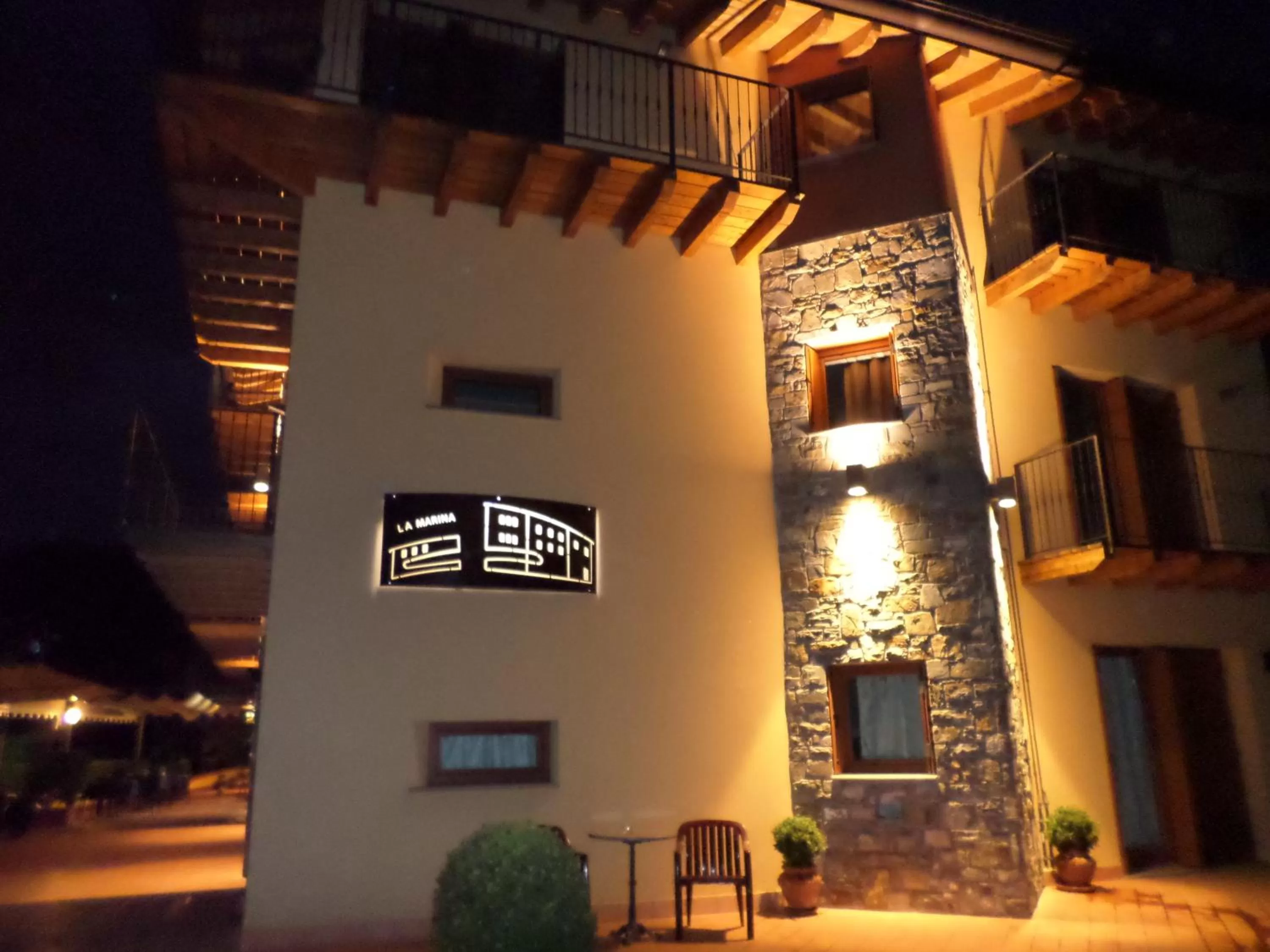 Patio in La Marina Resort