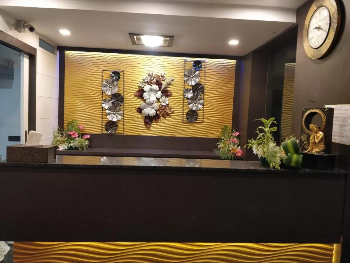 Lobby or reception in Sri Kamadhenu Residency