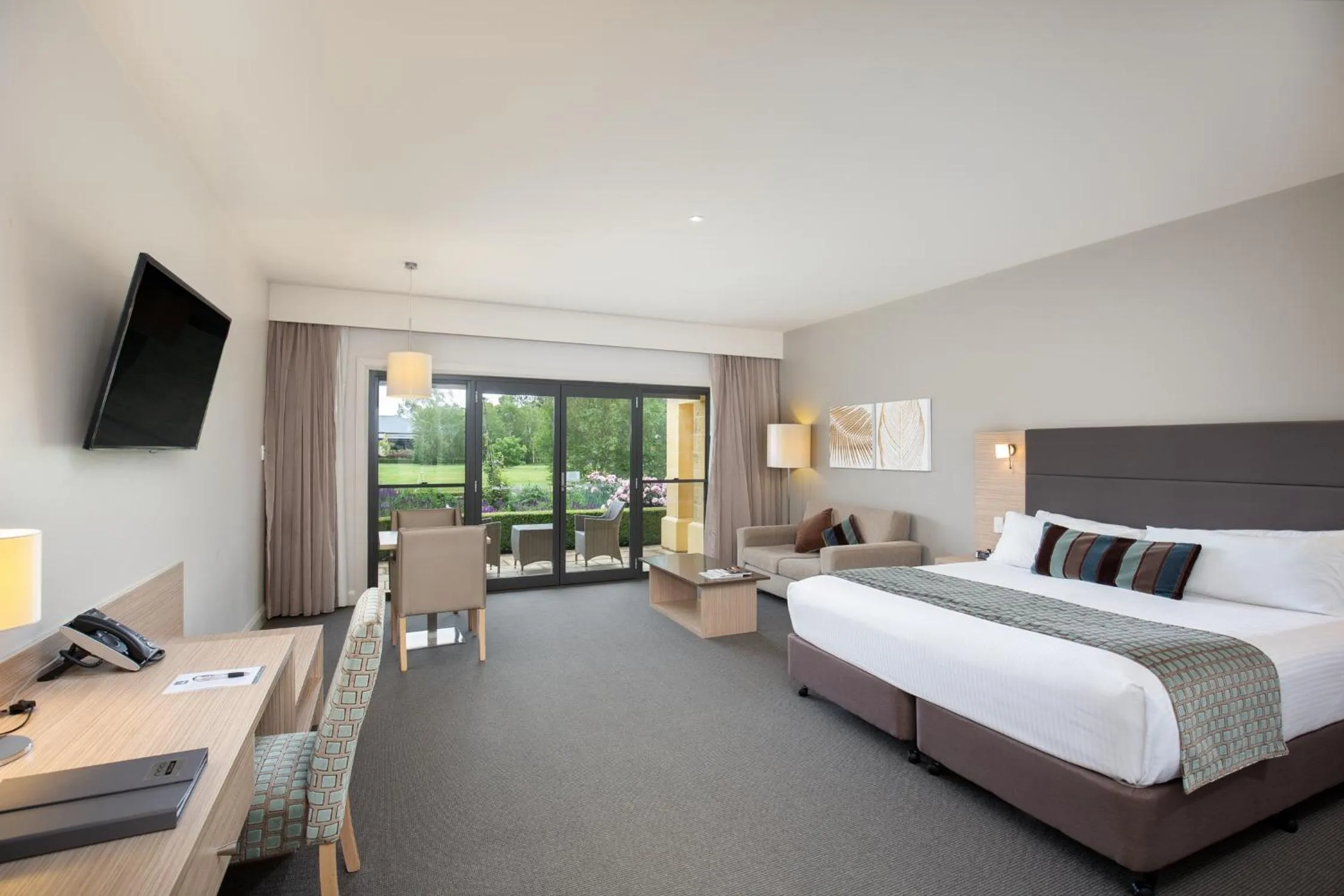 Bed in The Barn Accommodation