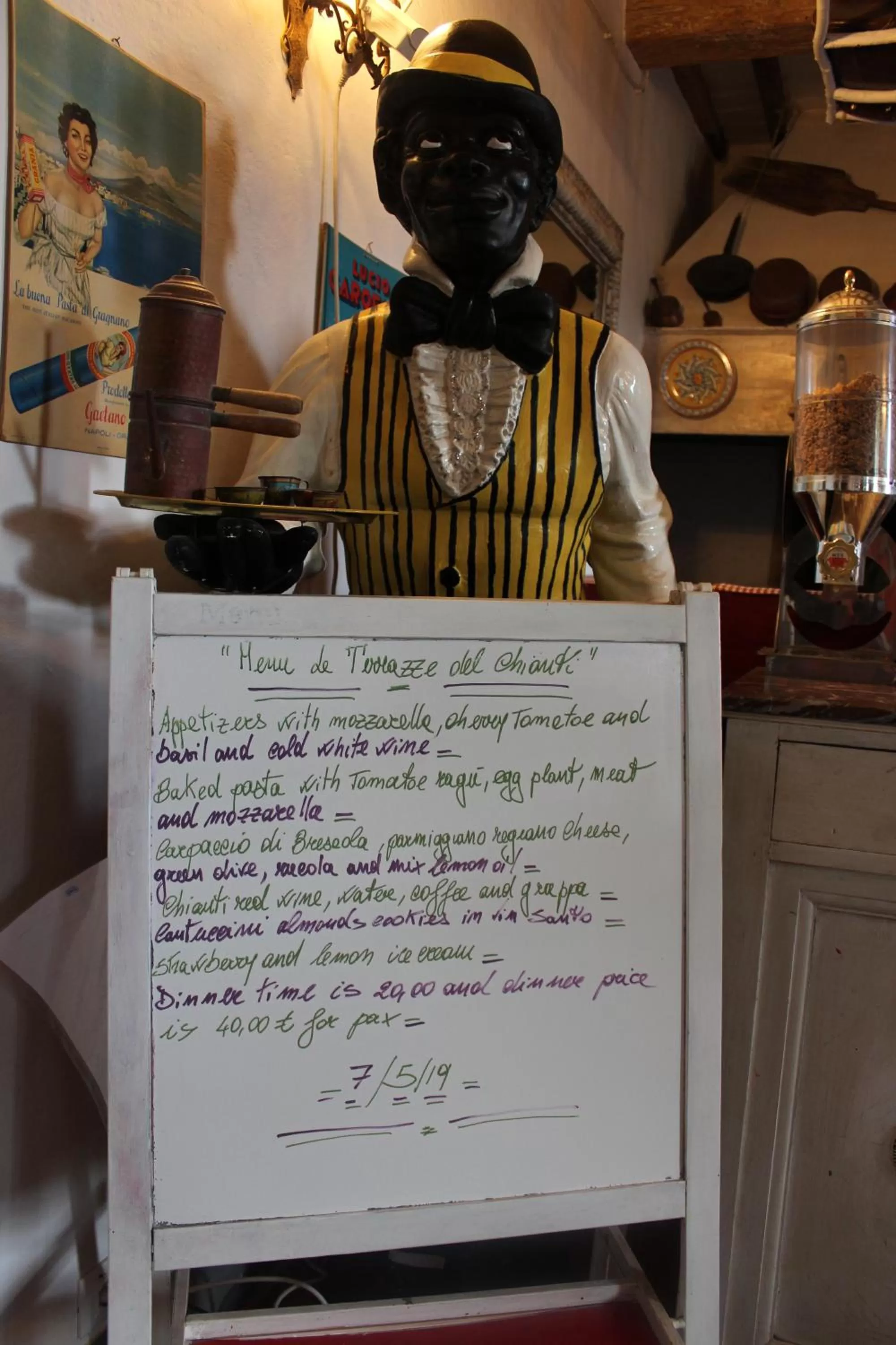 Restaurant/places to eat in Le Terrazze Del Chianti b&b Residenza d'Epoca e di Charme