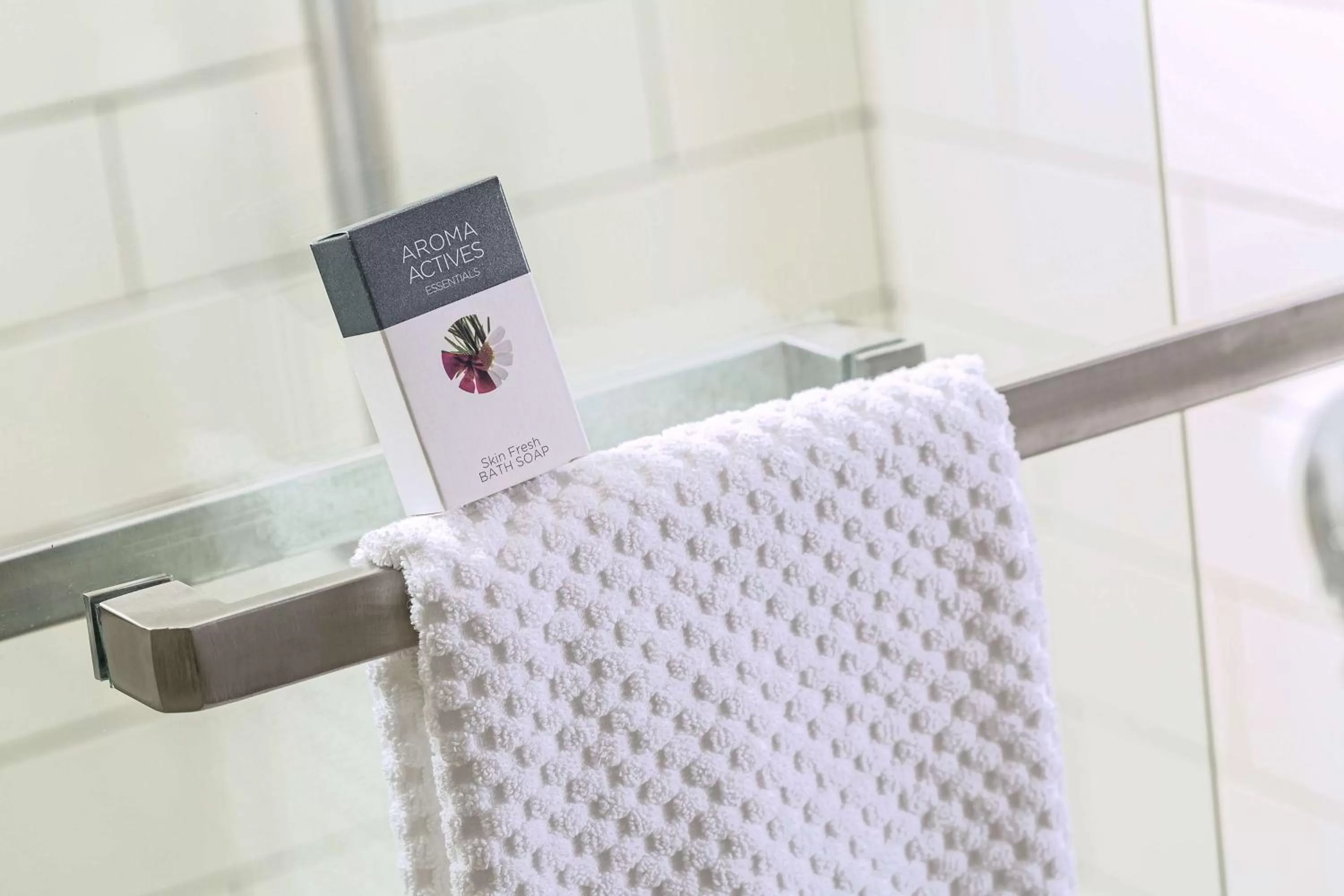 Bathroom in DoubleTree by Hilton Boston-Rockland