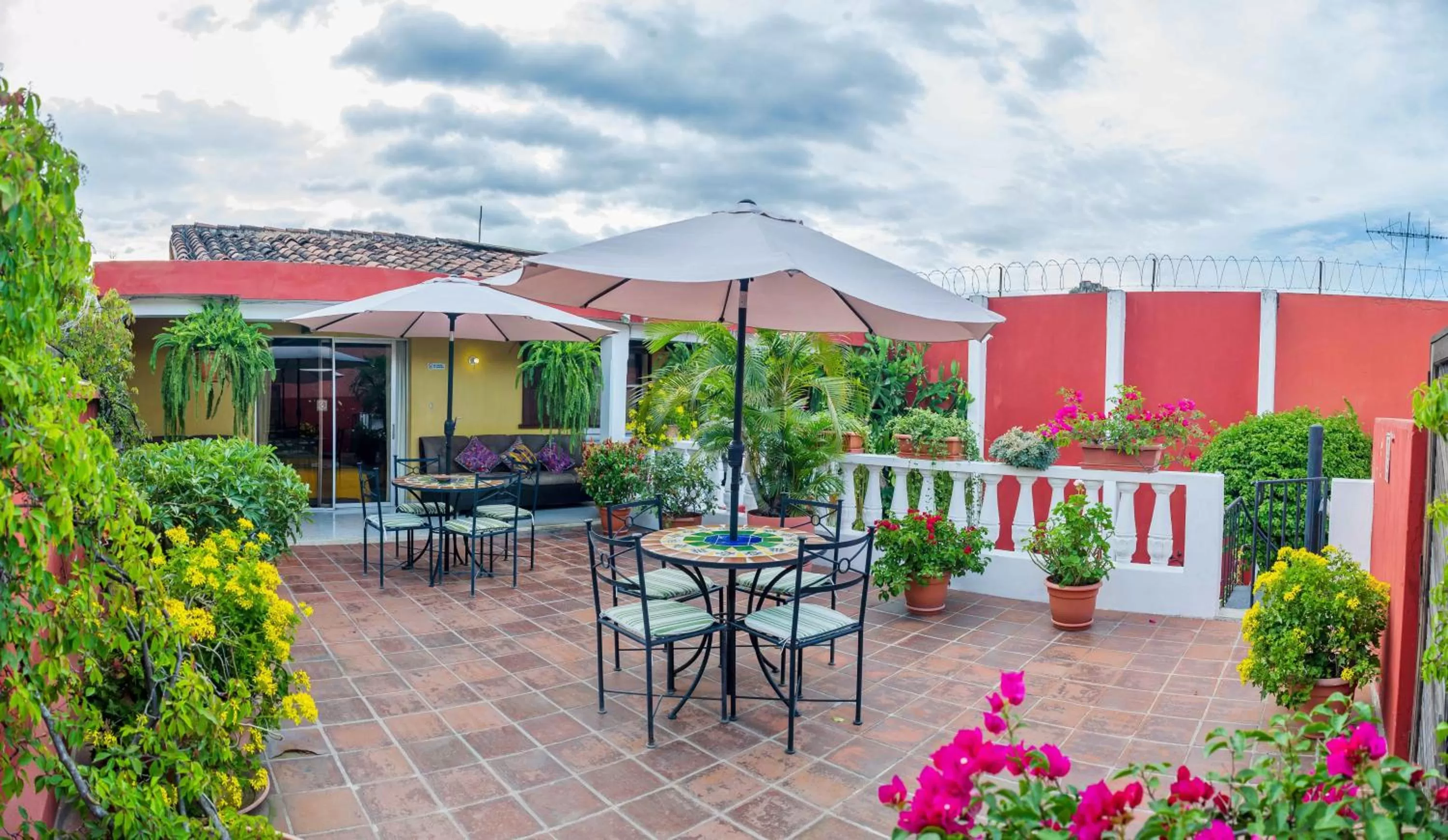 Patio in Hotel Casa Rustica by AHS