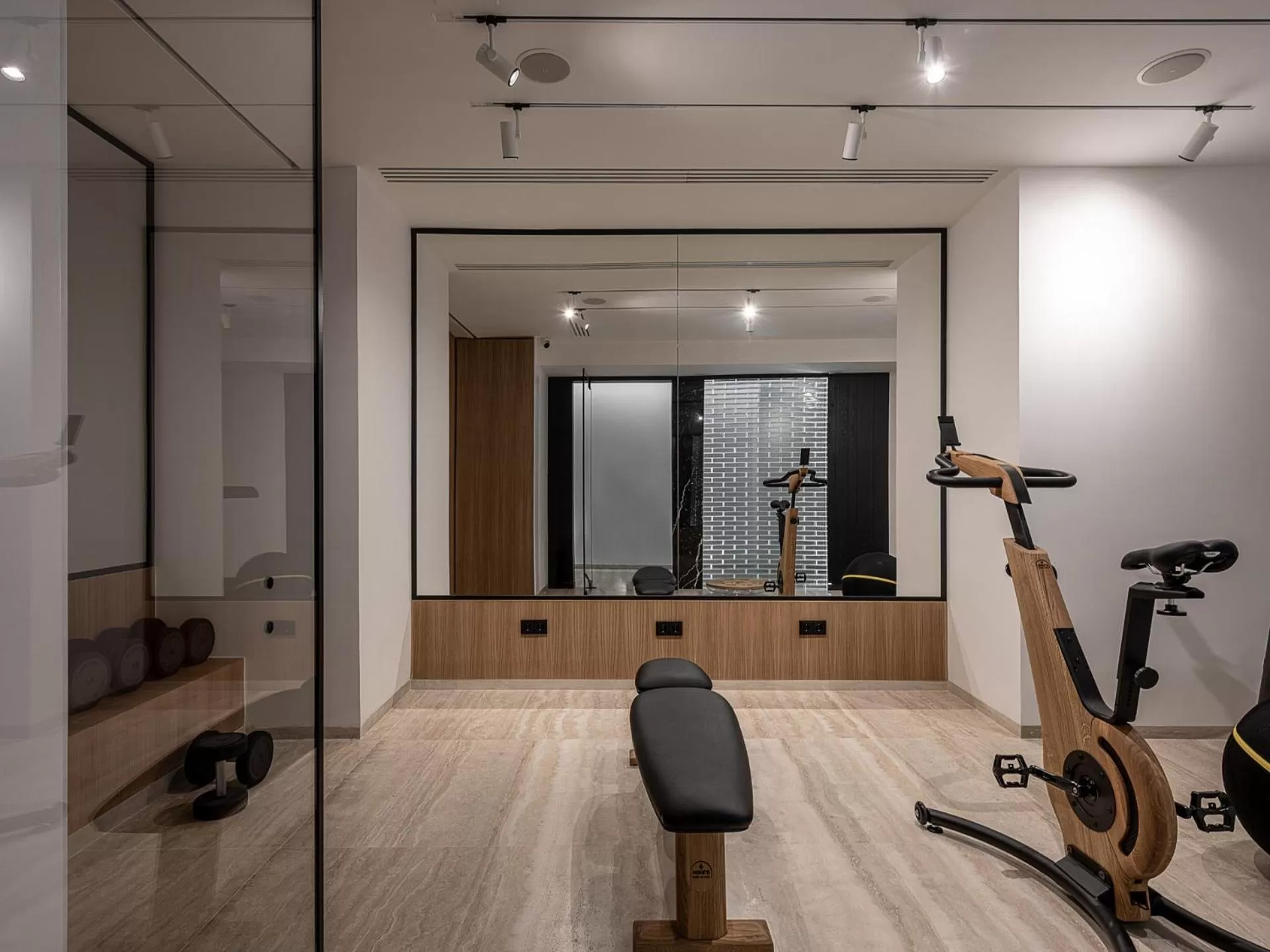 Fitness centre/facilities in The Tanneries Hotel & Spa - a Member of Design Hotels