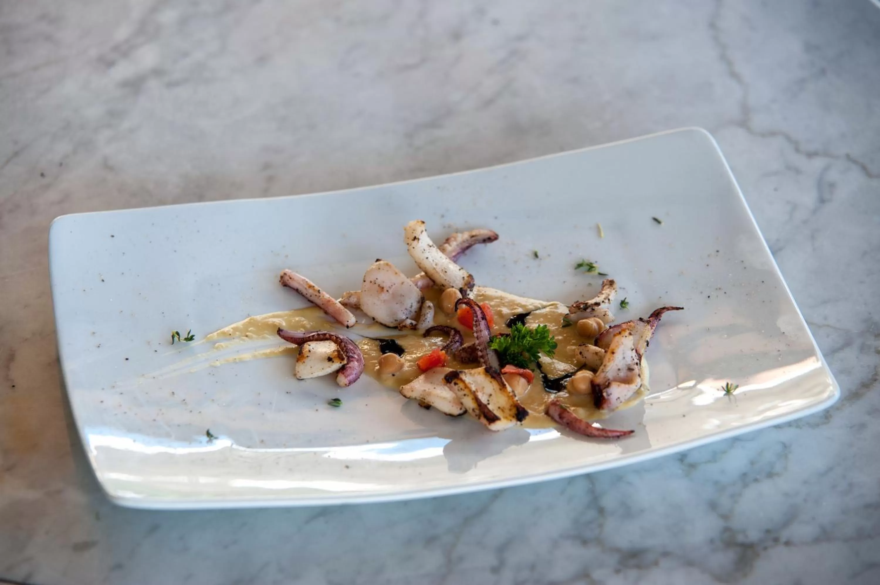 Food close-up in Magri's Hotel