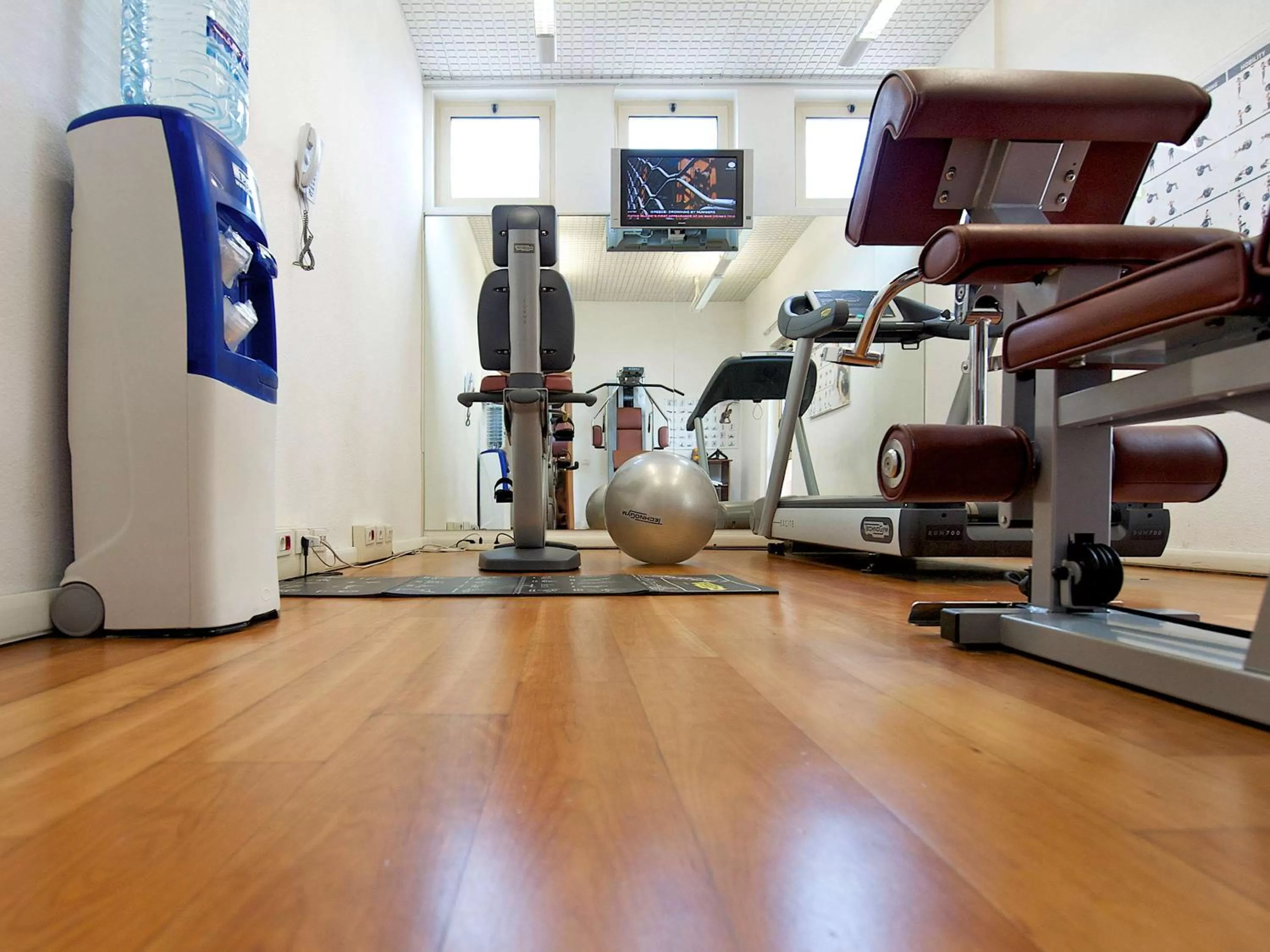 Fitness centre/facilities in Novotel Roma Est