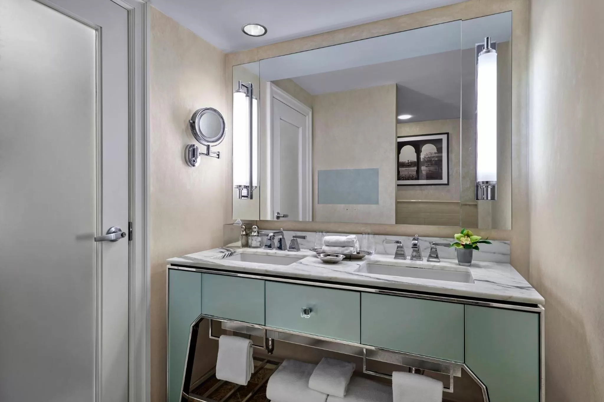 Bathroom in Loews Regency New York Hotel