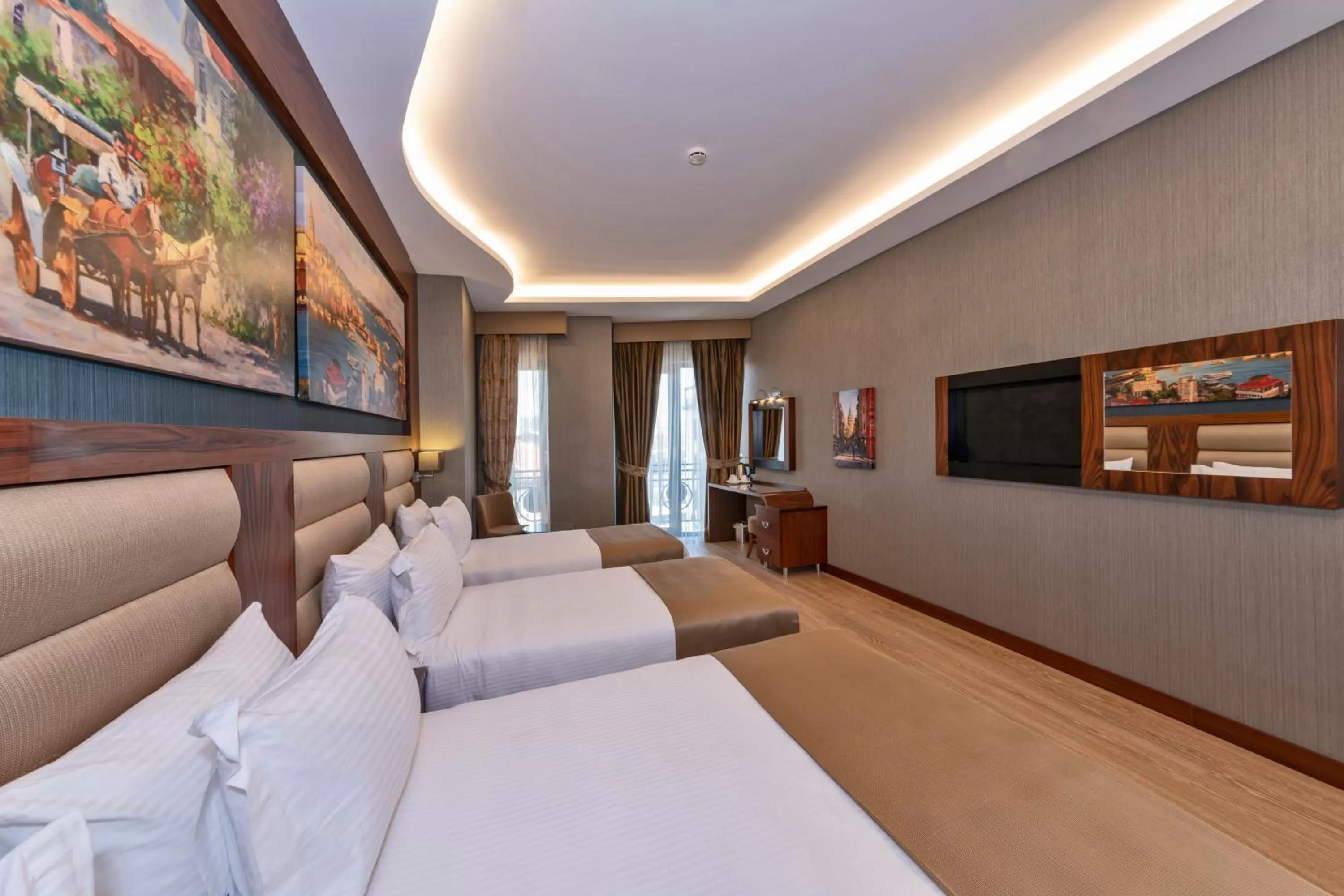 Bed in Piya Sport Hotel