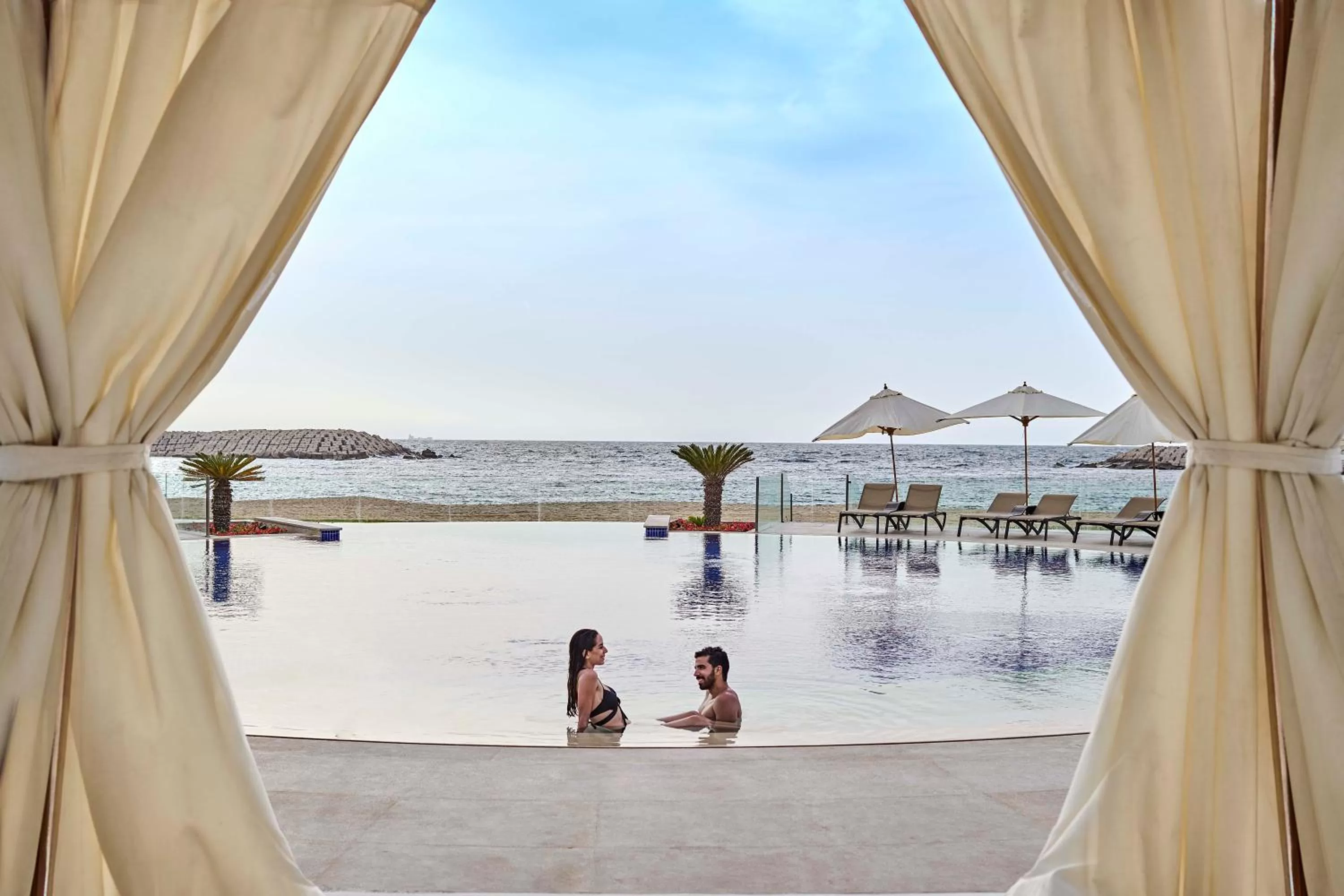 Swimming pool in Four Seasons Hotel Alexandria At San Stefano