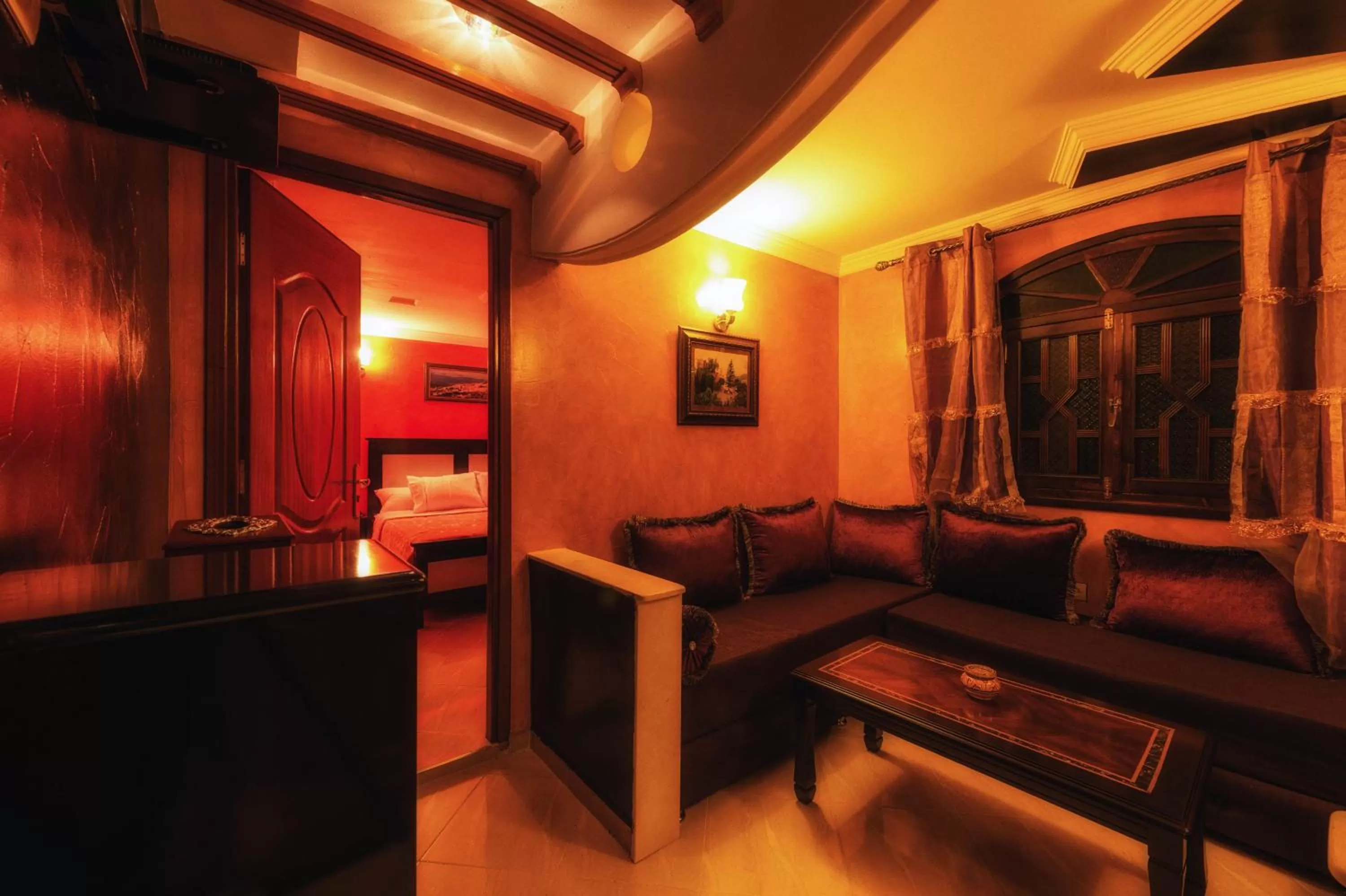 Living room, Seating Area in Résidence Hoteliére Chez Aziz