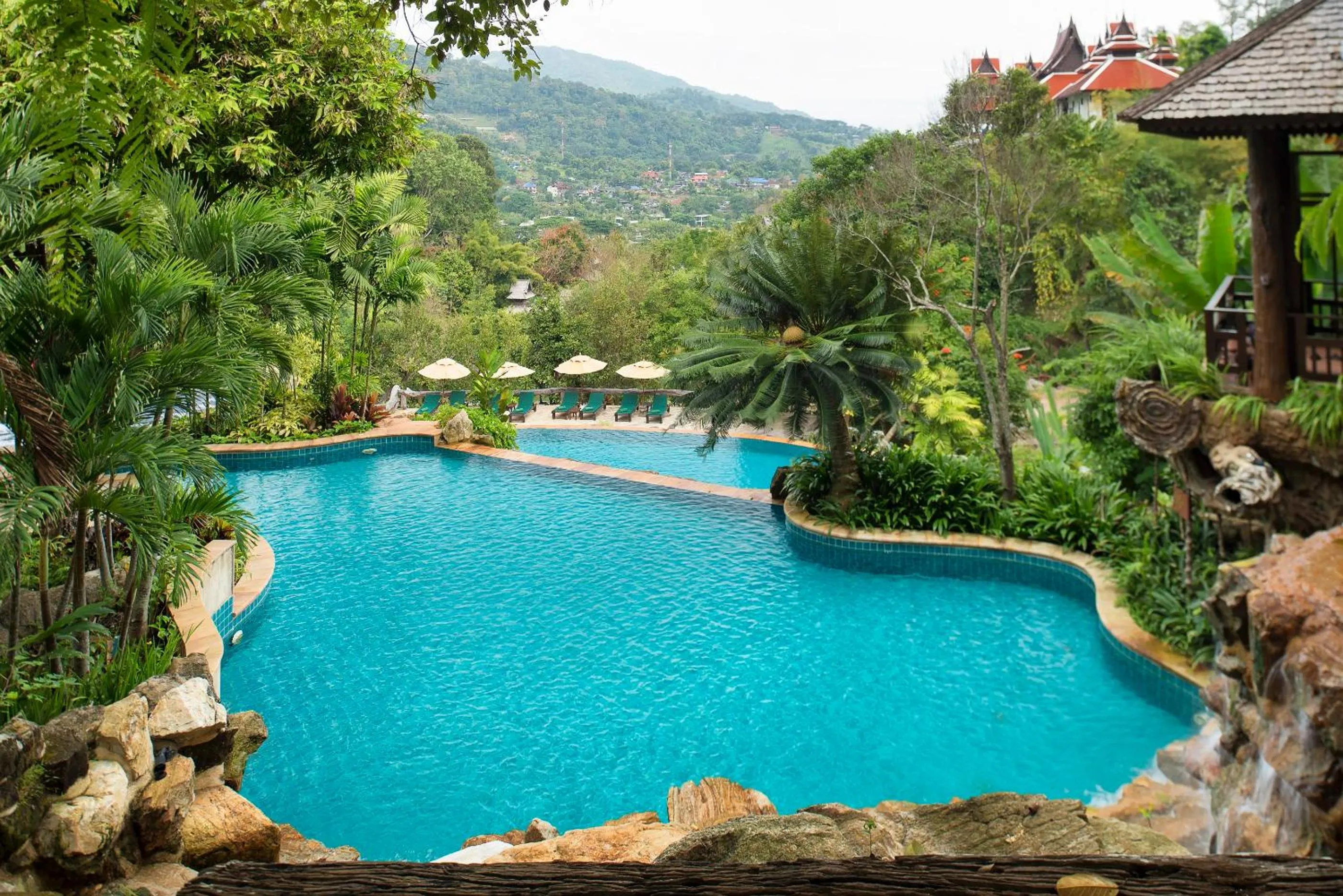 Swimming pool in Panviman Chiang Mai Spa Resort