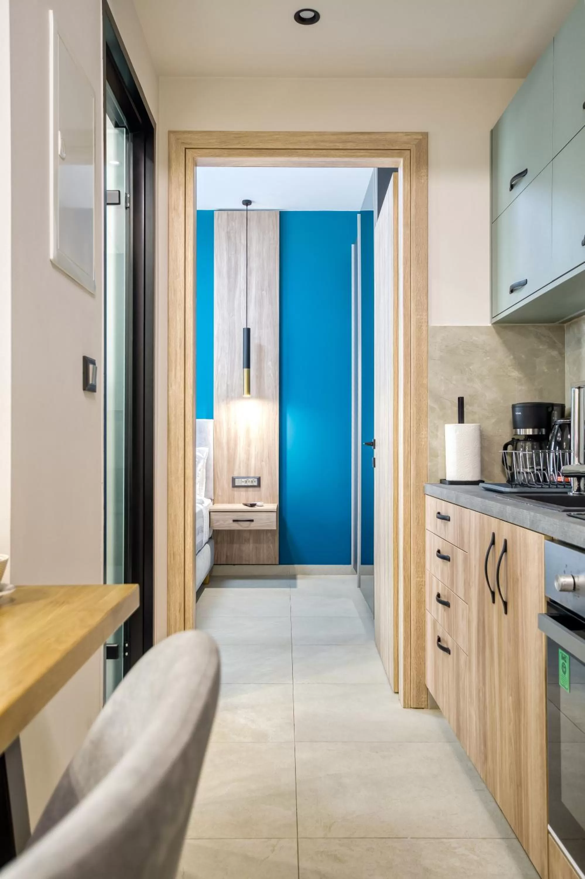 Kitchen or kitchenette in Sapphire Horizon Suites
