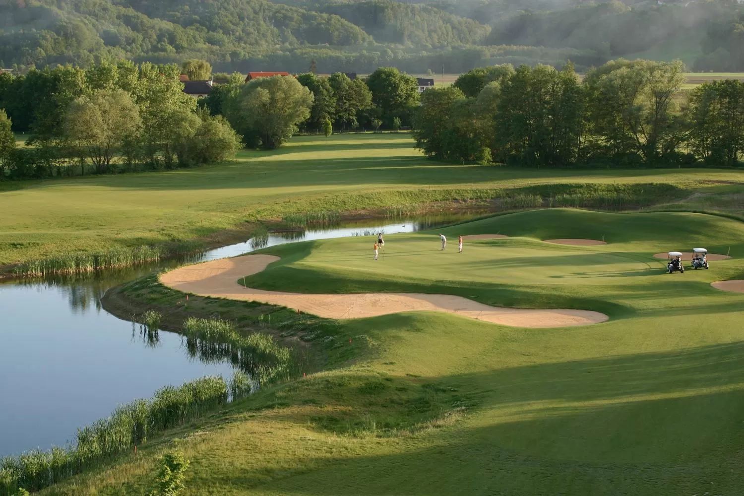 Golfcourse in Hotel Garni Oasis Loipersdorf
