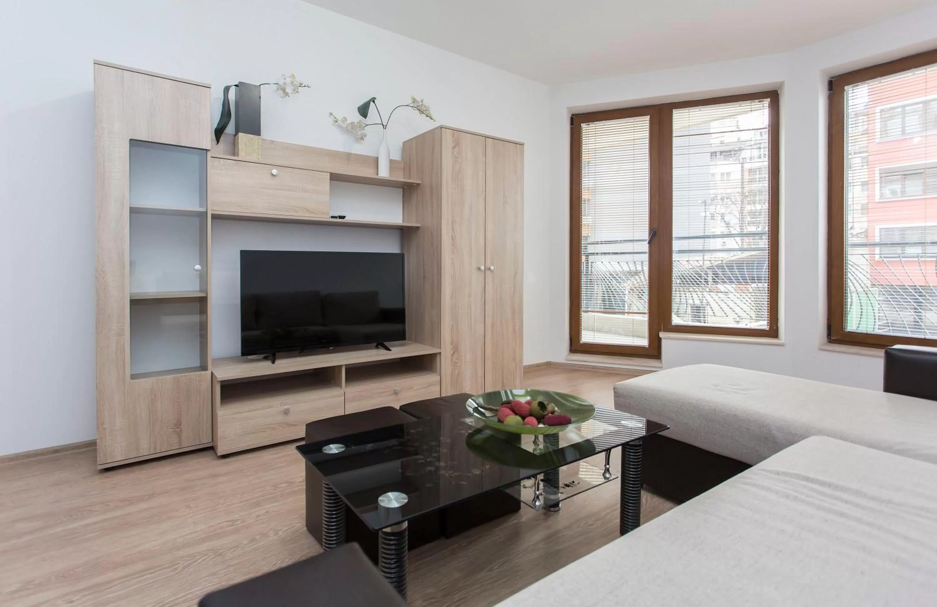 Living room in Modern and Bright Apartments near Center - FREE PARKING