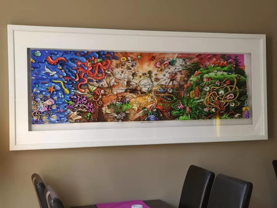 Decorative detail in artHOTEL Bremen