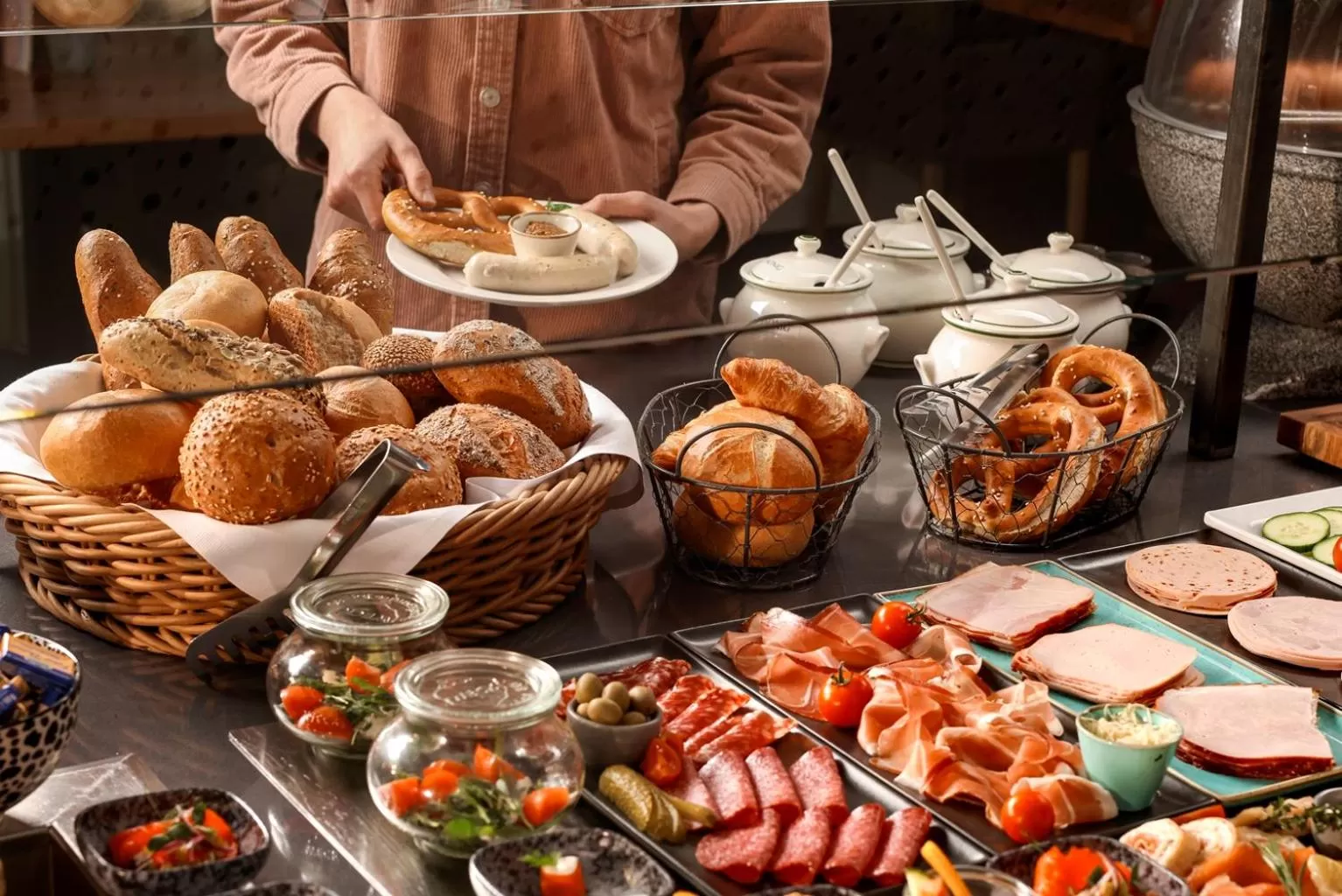 Breakfast in Hotel Traumschmiede
