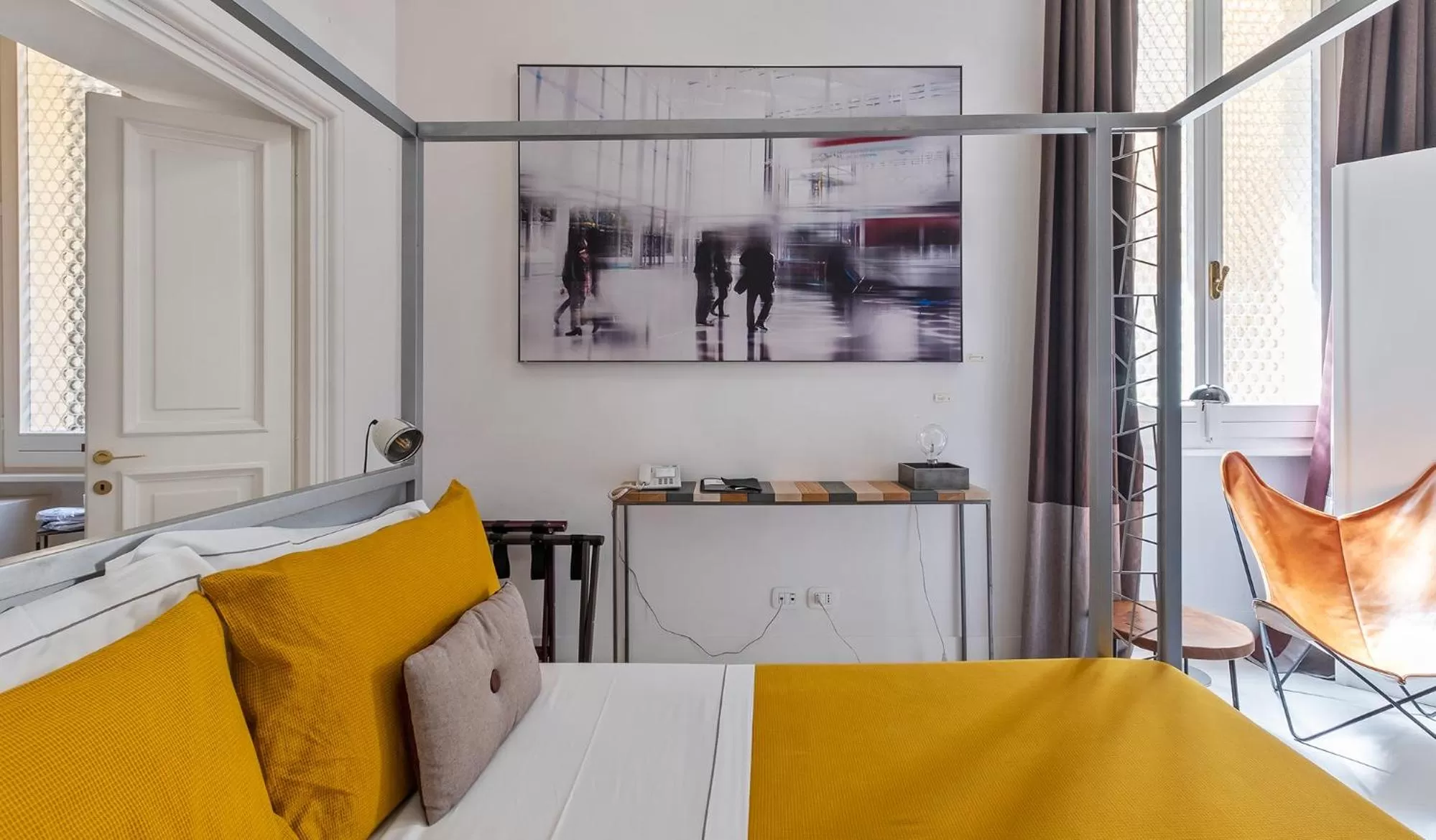 Bedroom, Bed in Piazza di Spagna 9