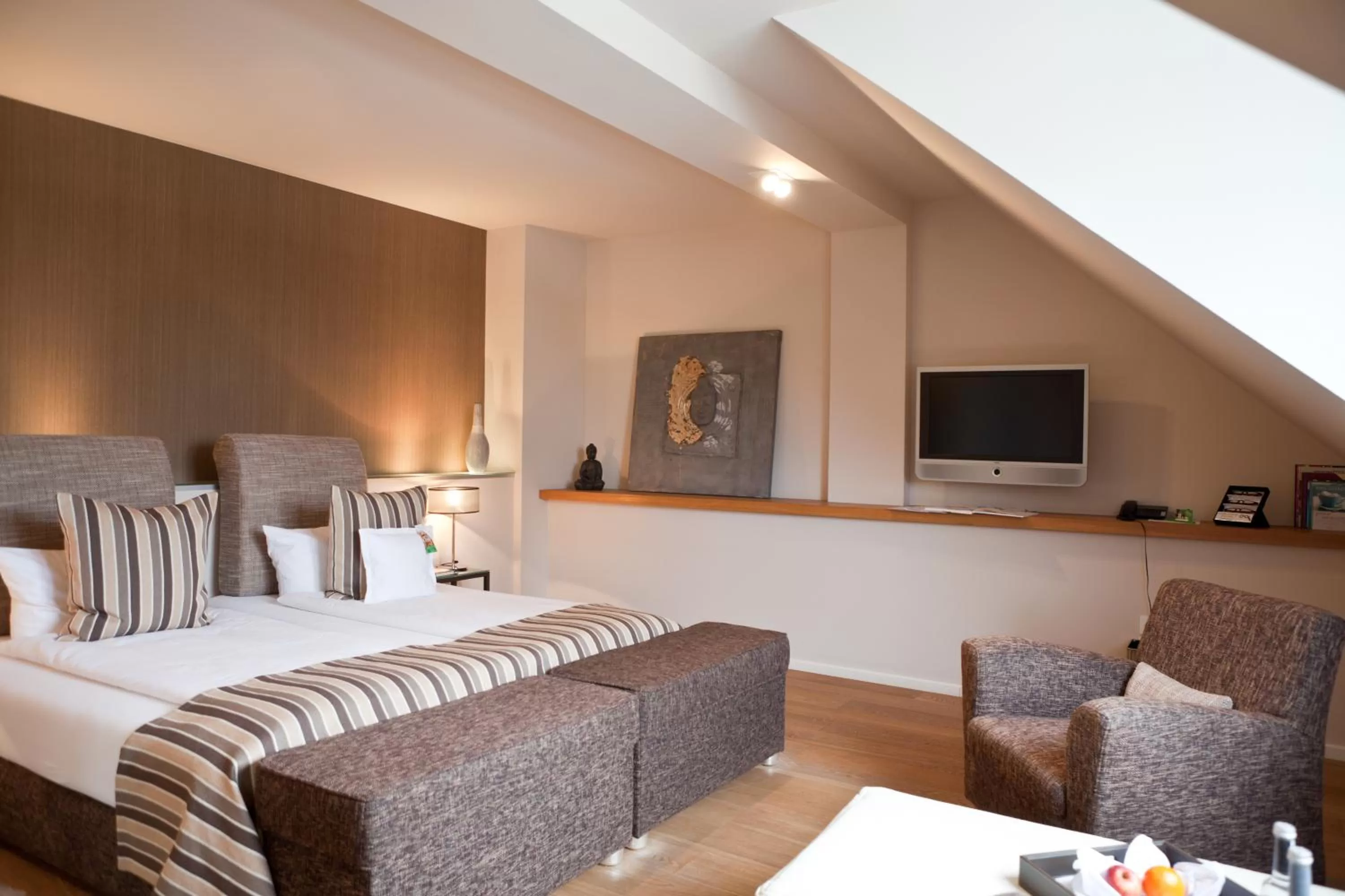 Bed in Hotel Zur Linde Dein Self Check In