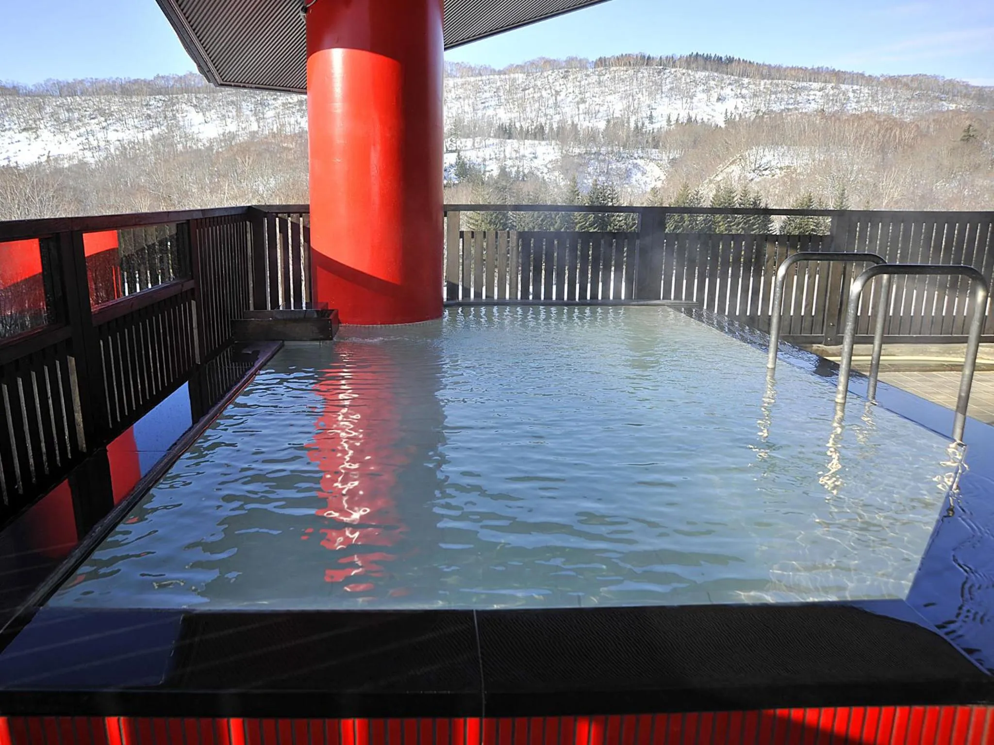 Open Air Bath in Hotel Kanronomori