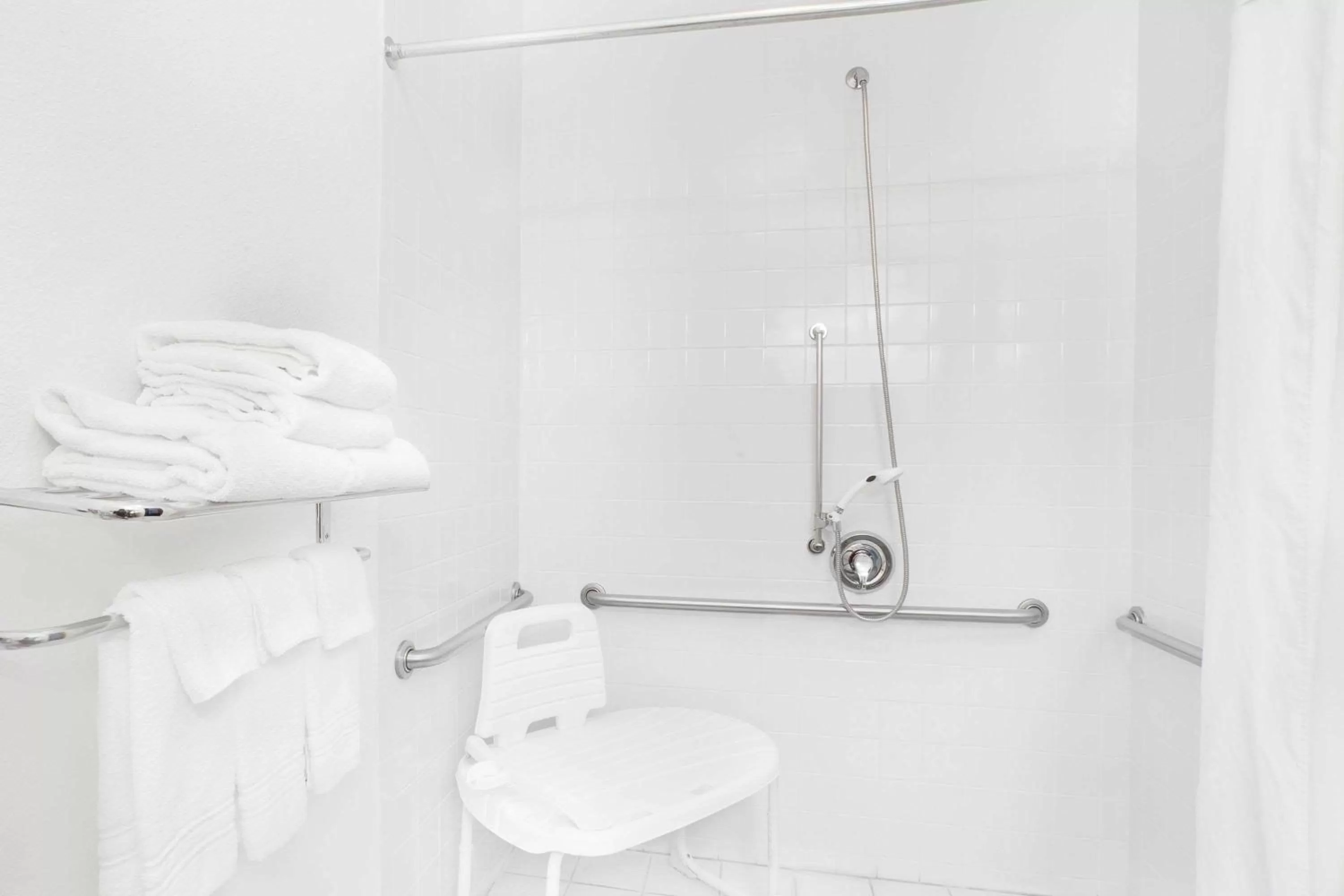 Bathroom in Super 8 by Wyndham Cobleskill NY