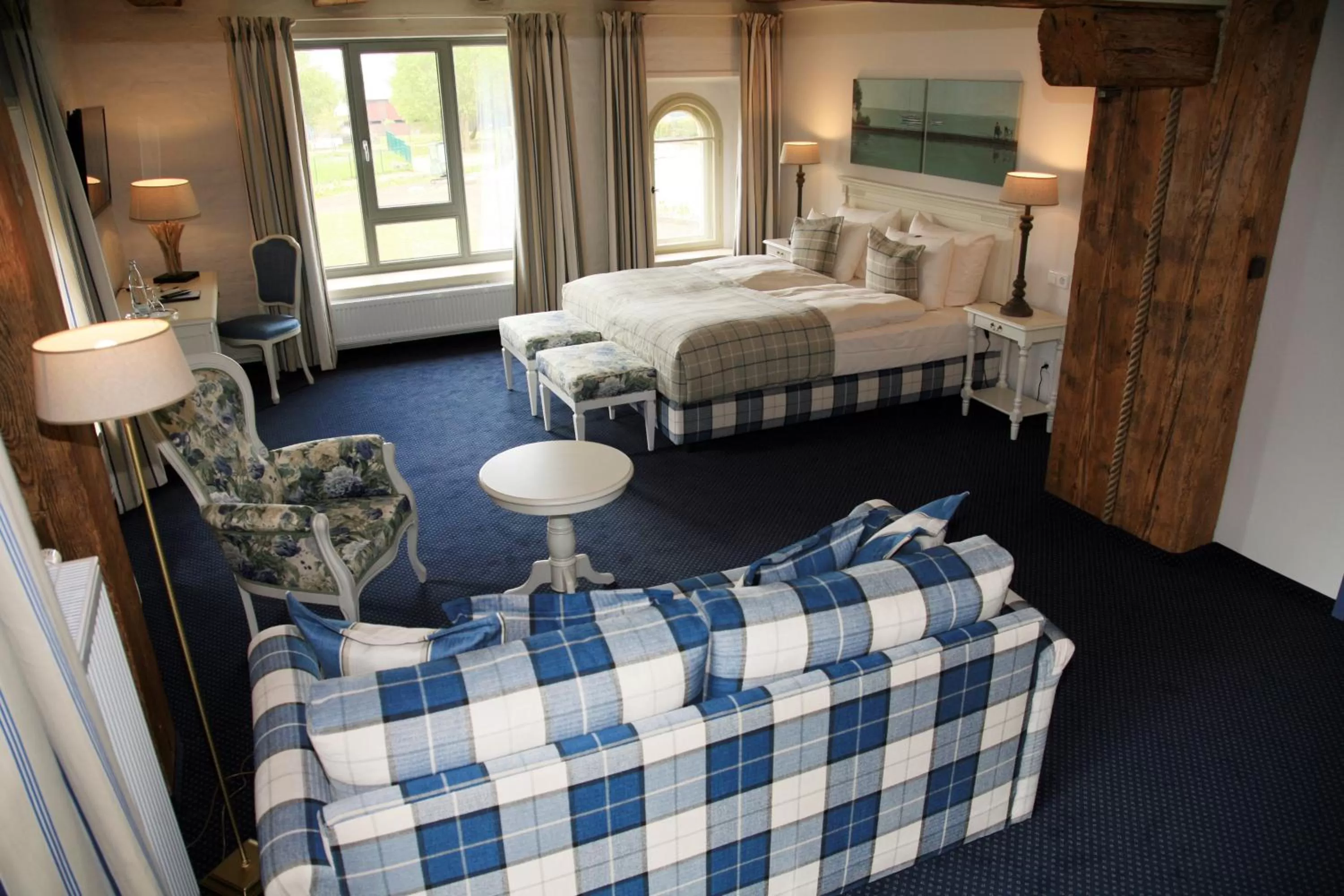 Bed in Hotel Alter Kornspeicher