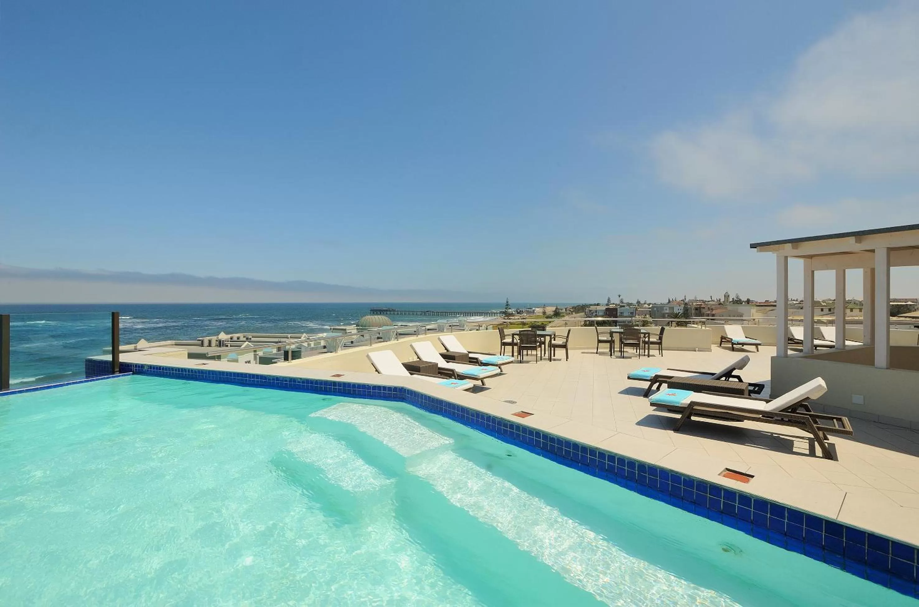Swimming pool in Beach Hotel Swakopmund