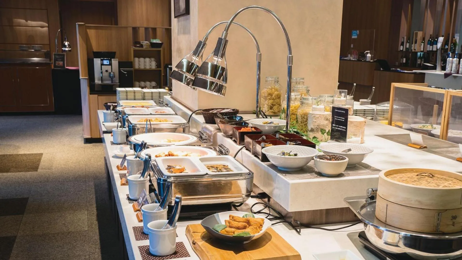 Food in Lotte Arai Resort