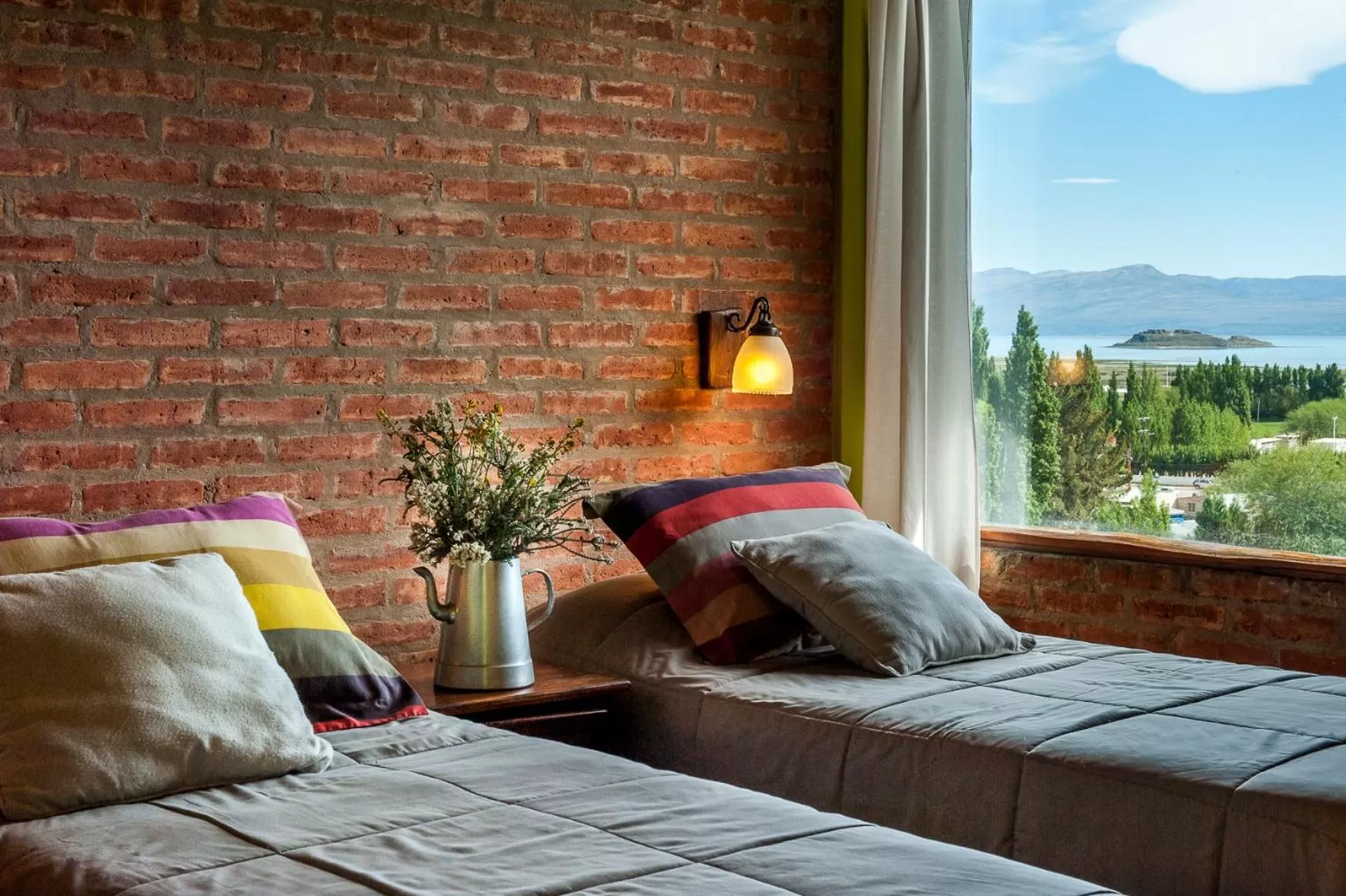 Bed in Posada Larsen