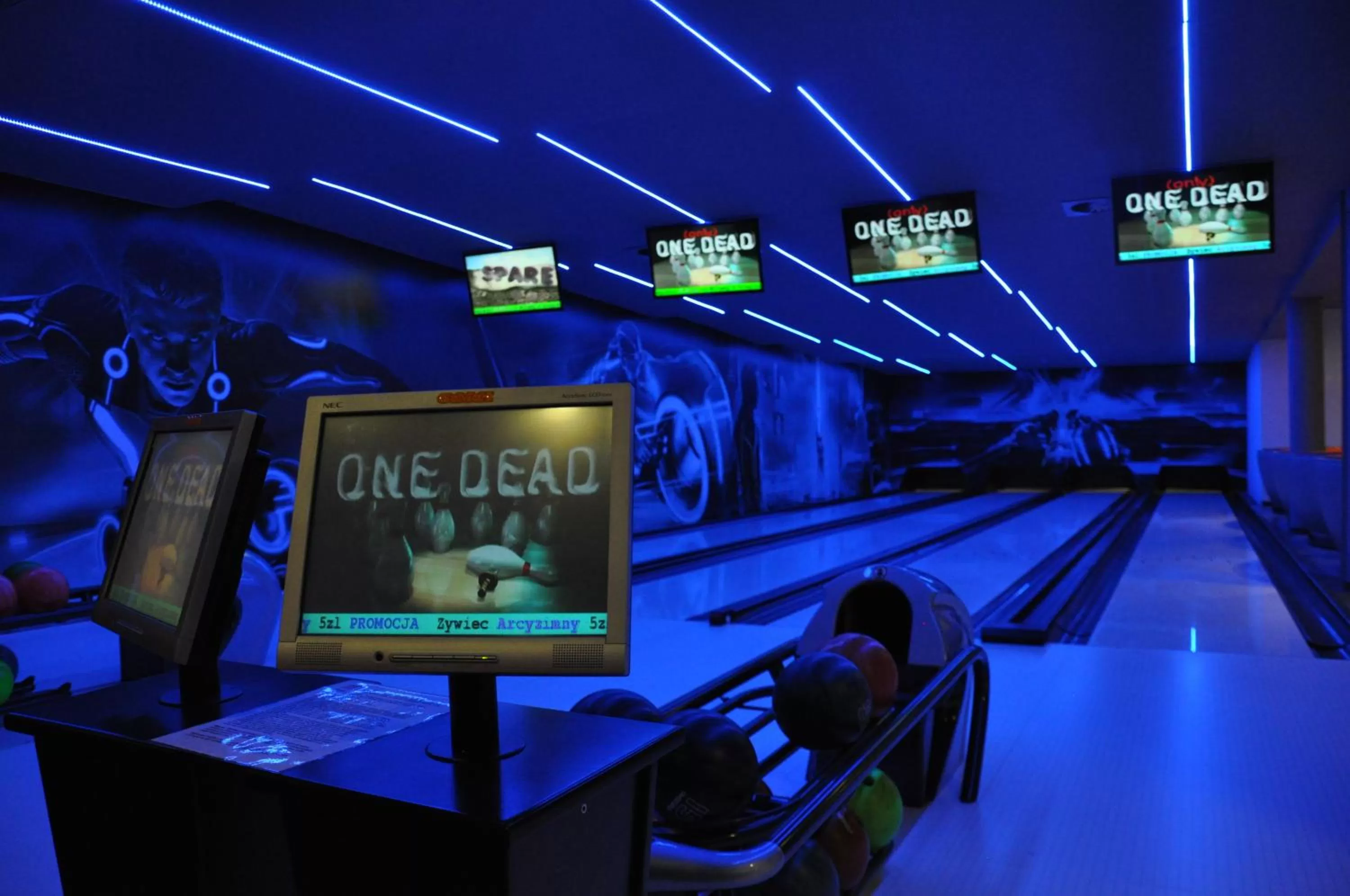 Bowling in Hotel Kiston