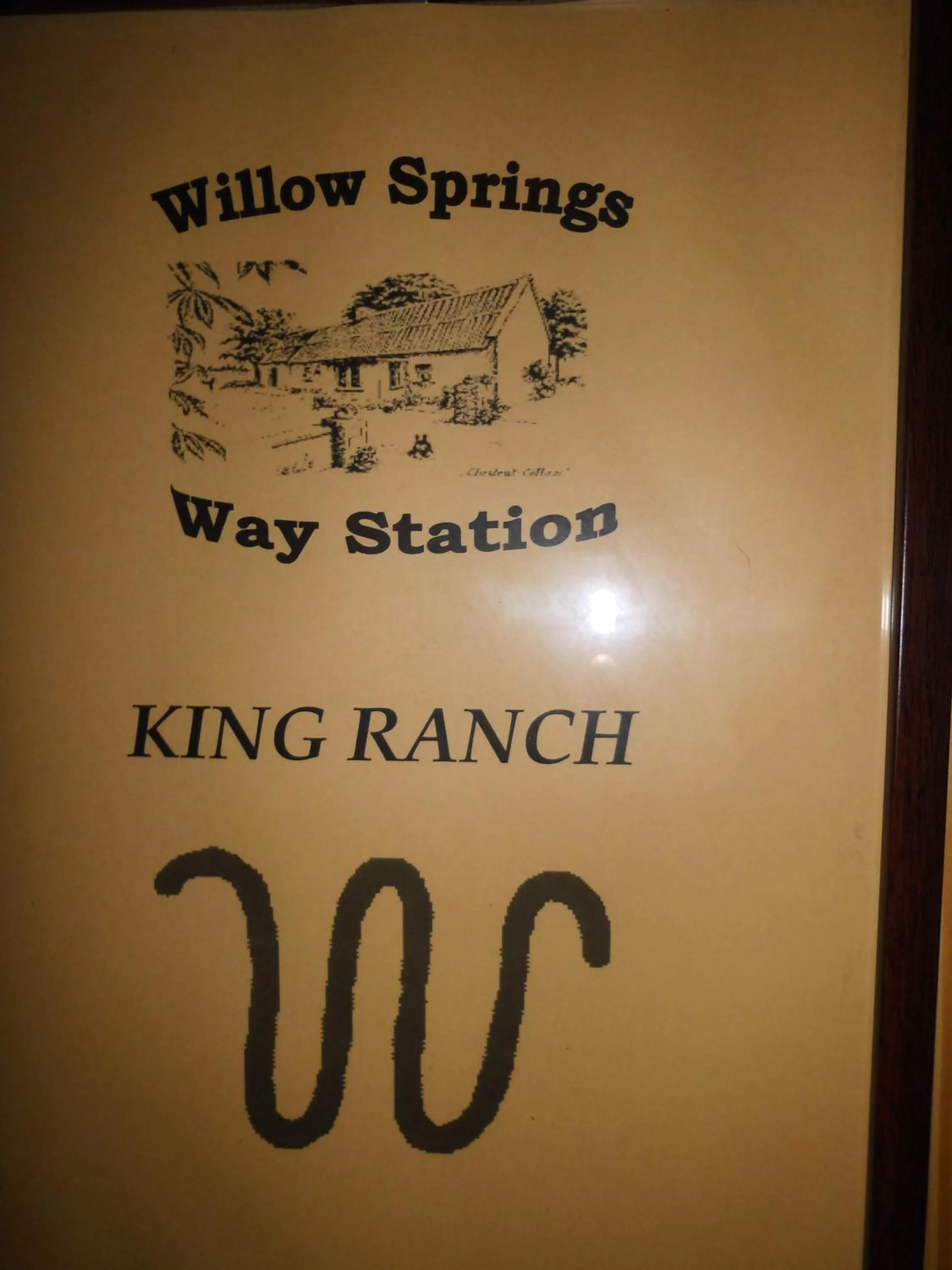 Property logo or sign in B&B Willow Springs Way Station