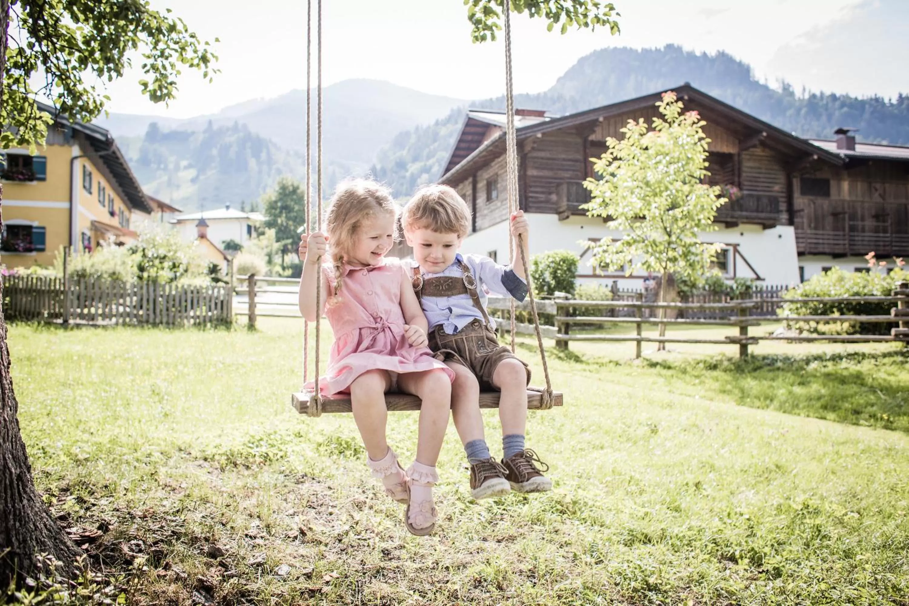 Family in Hotel AlpenSchlössl