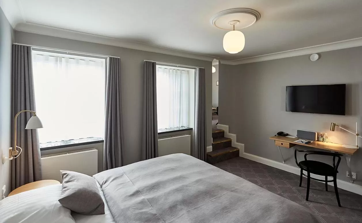 Bedroom, Bed in Hotel Randers