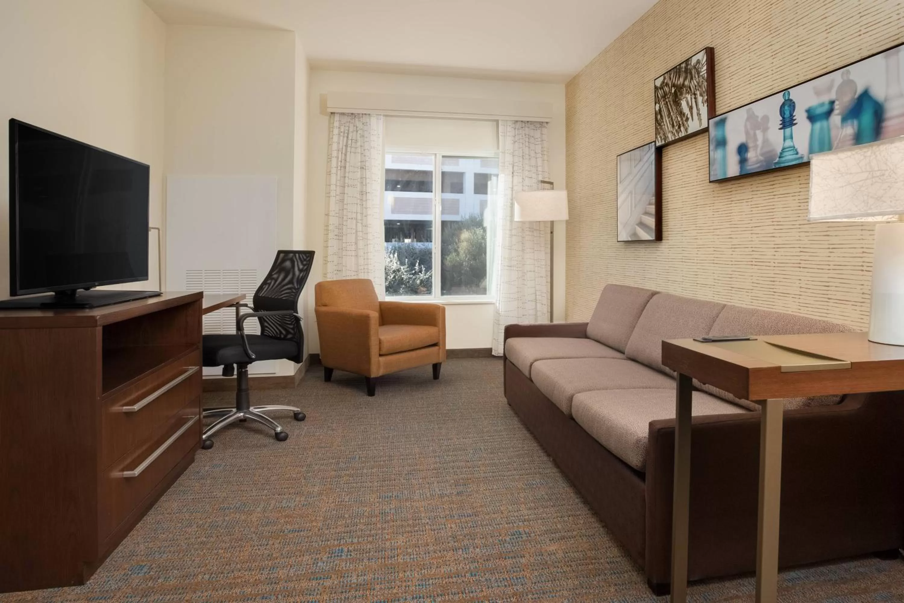 One-Bedroom Two Queen Suite with Sofa Bed in Residence Inn by Marriott Shreveport-Bossier City/Downtown