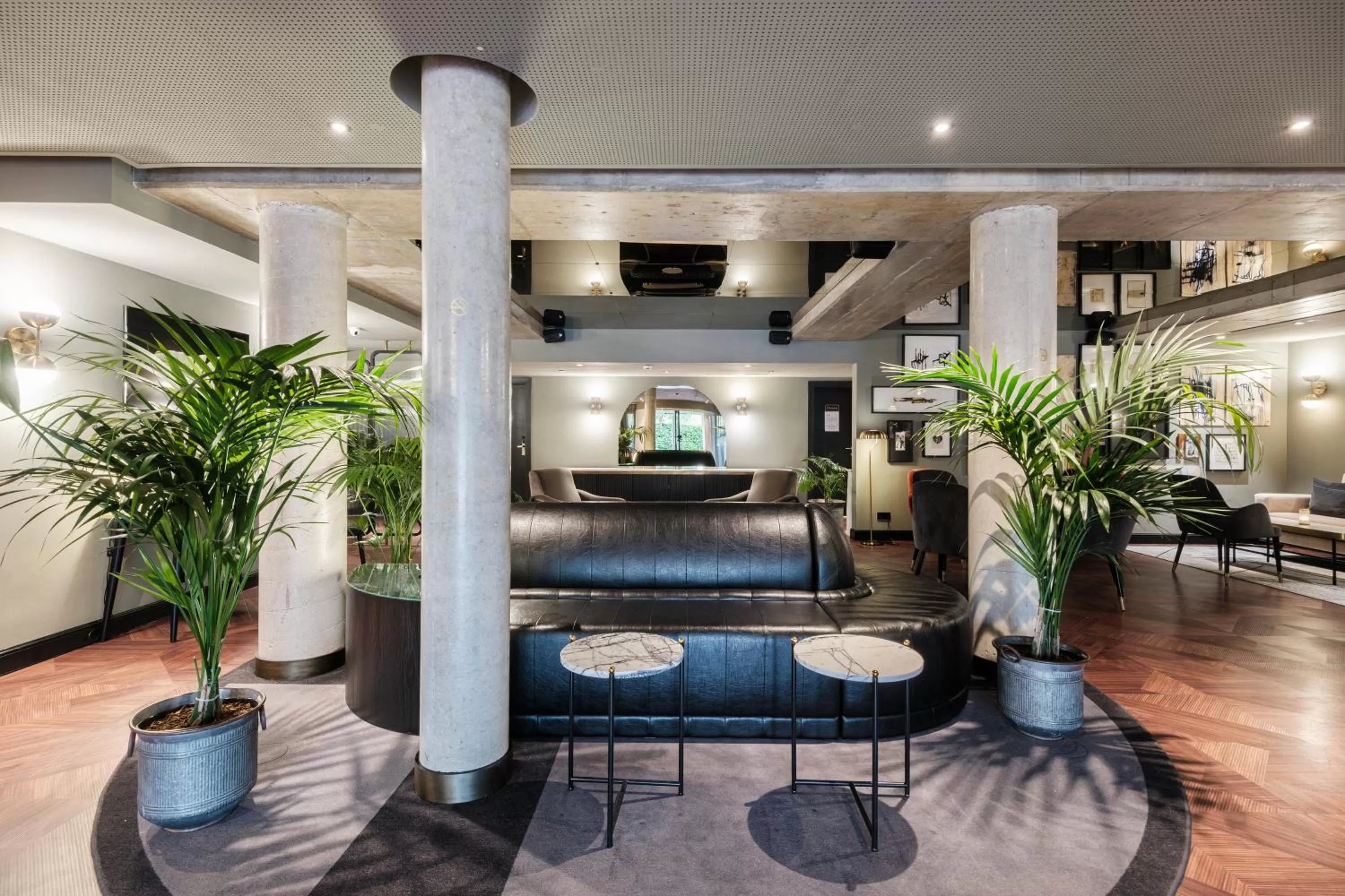 Lobby or reception in Hotel Residenz Pforzheim