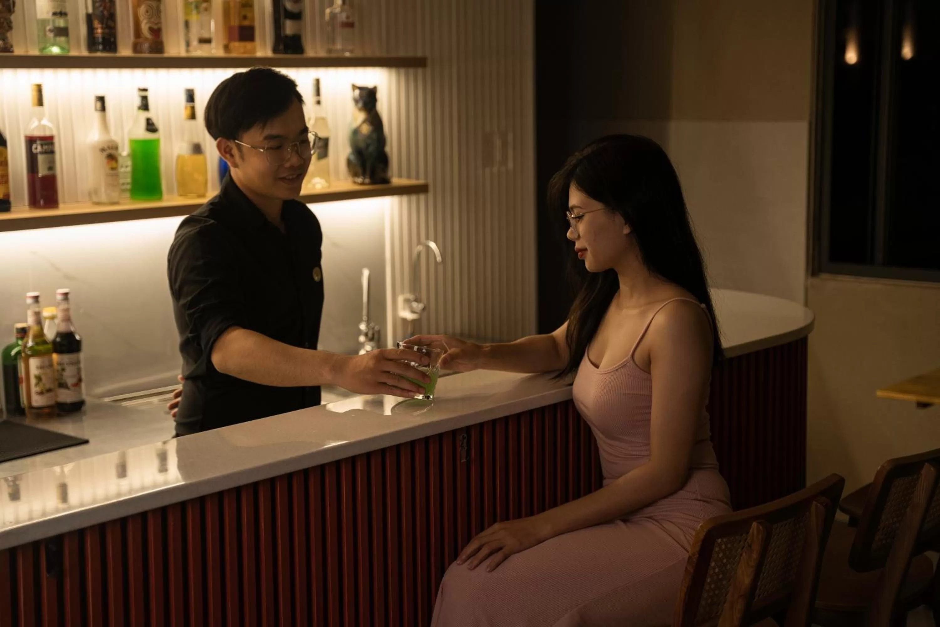 Lounge or bar in HAKU Boutique Hotel Quy Nhơn Kim Đồng - Xuân Diệu