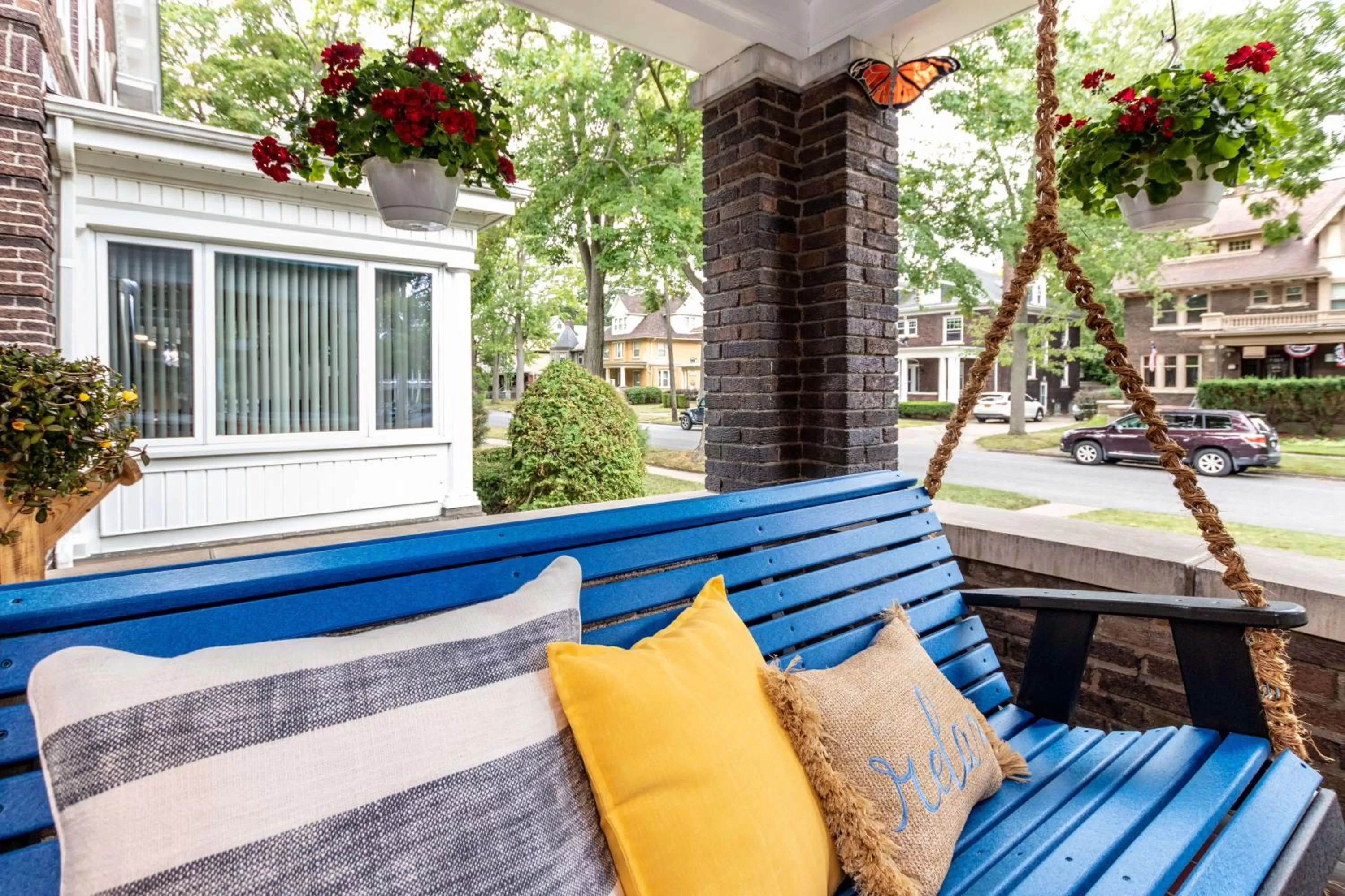 Patio in The Butler House Bed & Breakfast