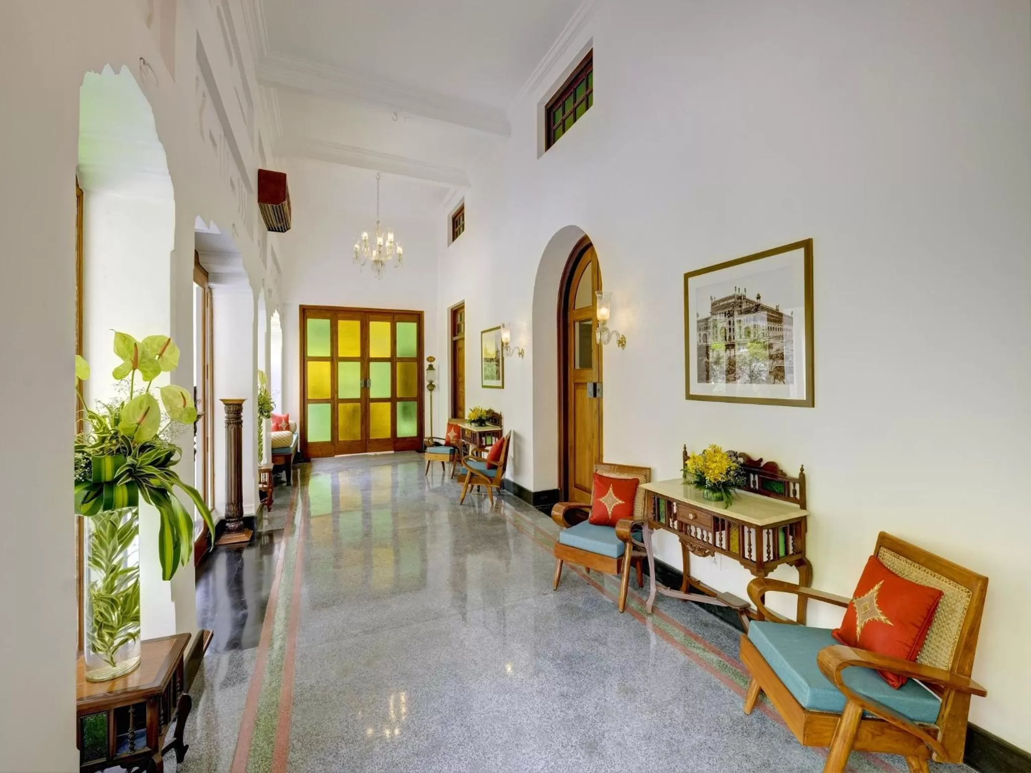 Lobby or reception in lebua Lucknow