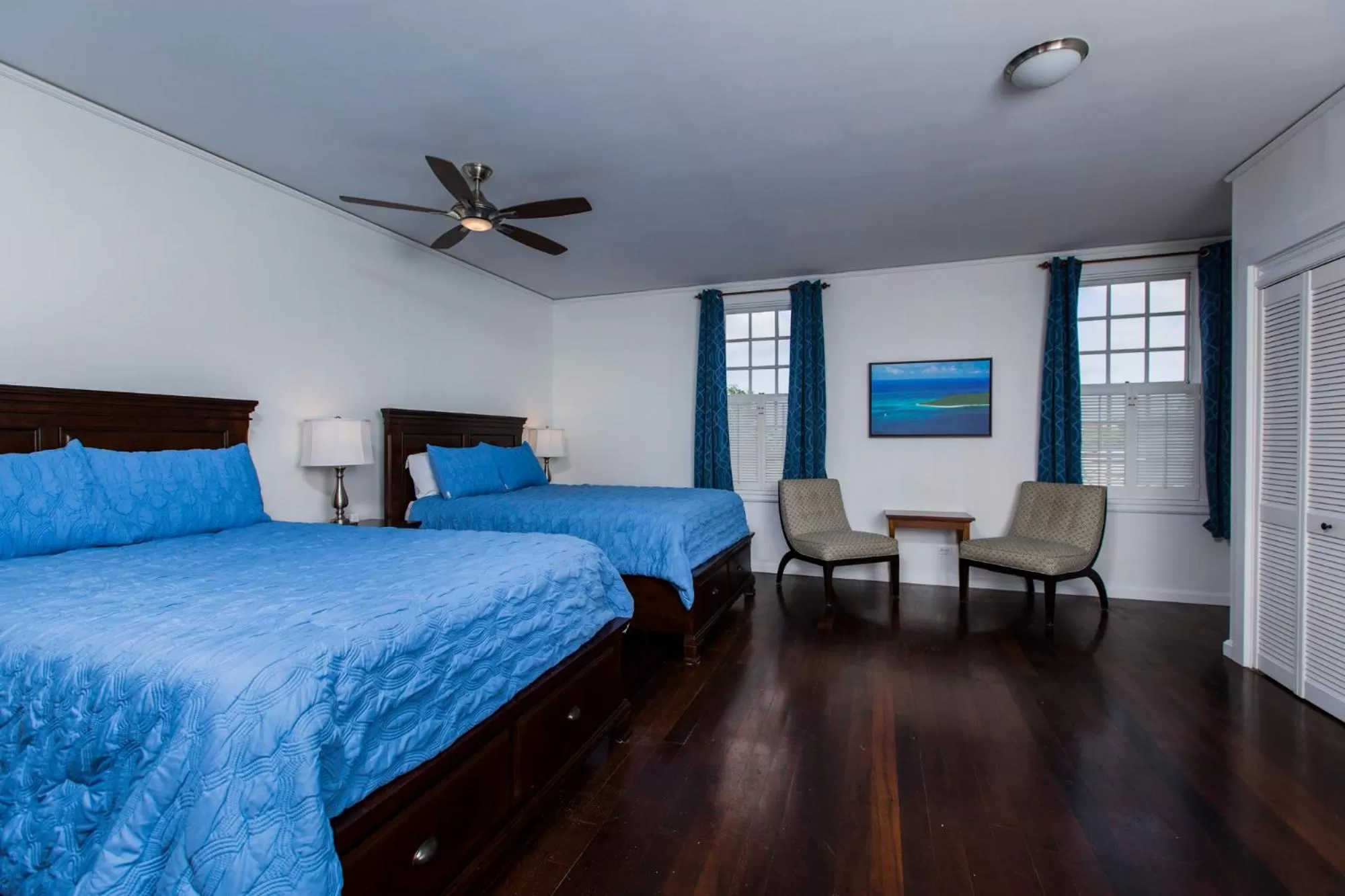 Seating area, Bed in Sugar Apple Bed and Breakfast