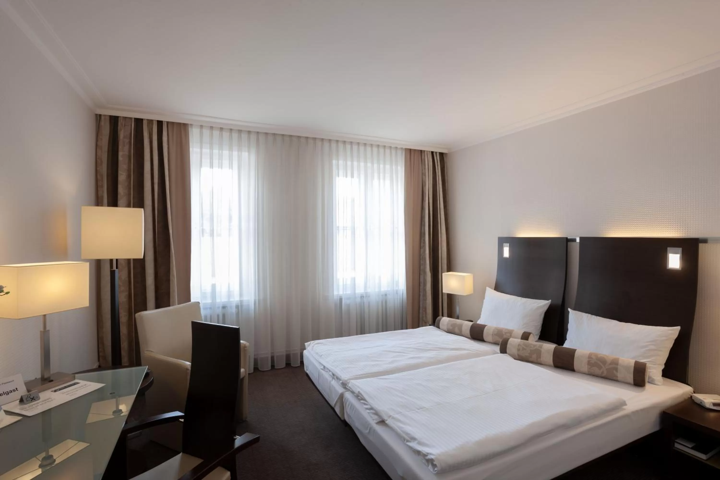 Photo of the whole room, Bed in Hotel am See