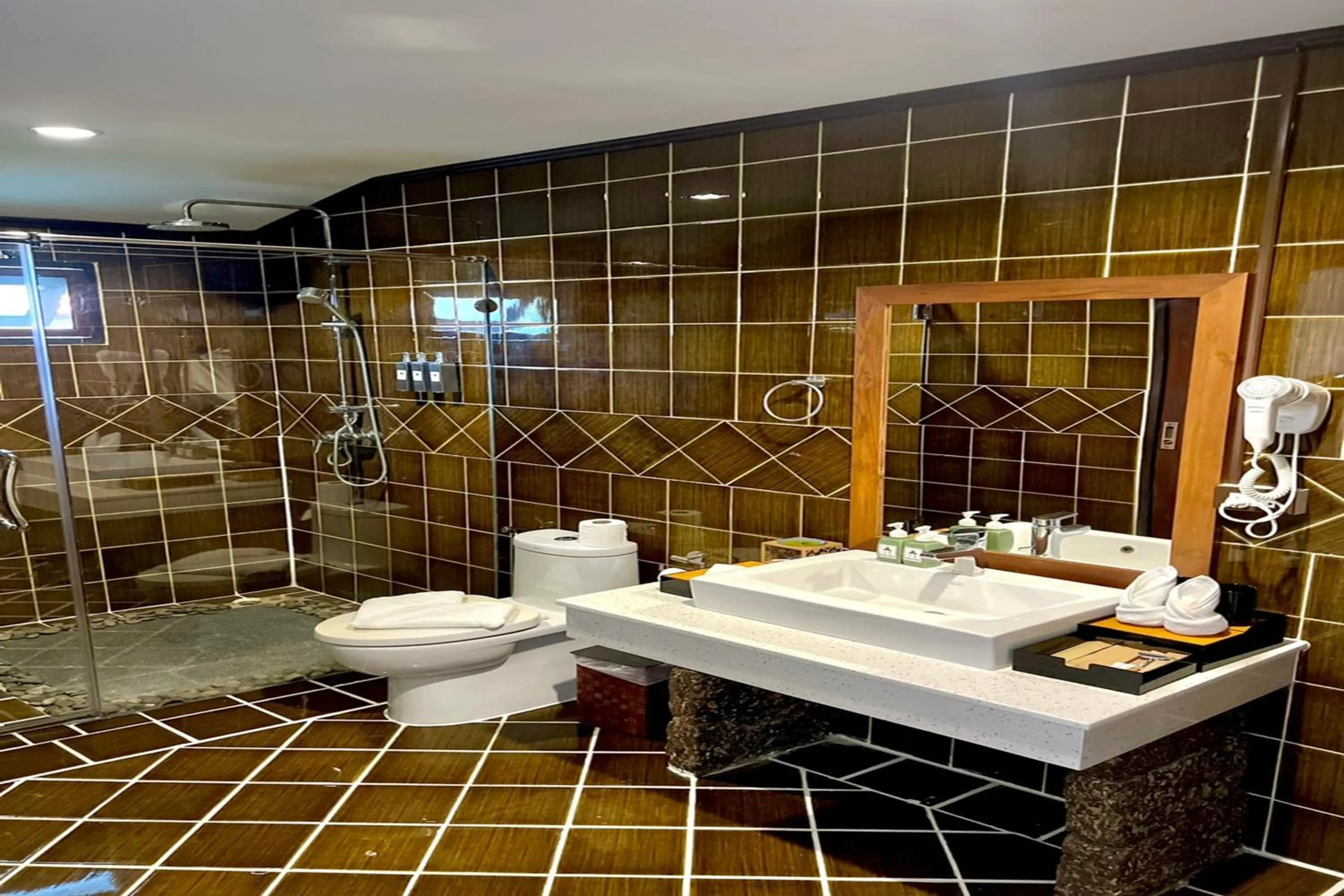 Bathroom in Na Mantra Resort