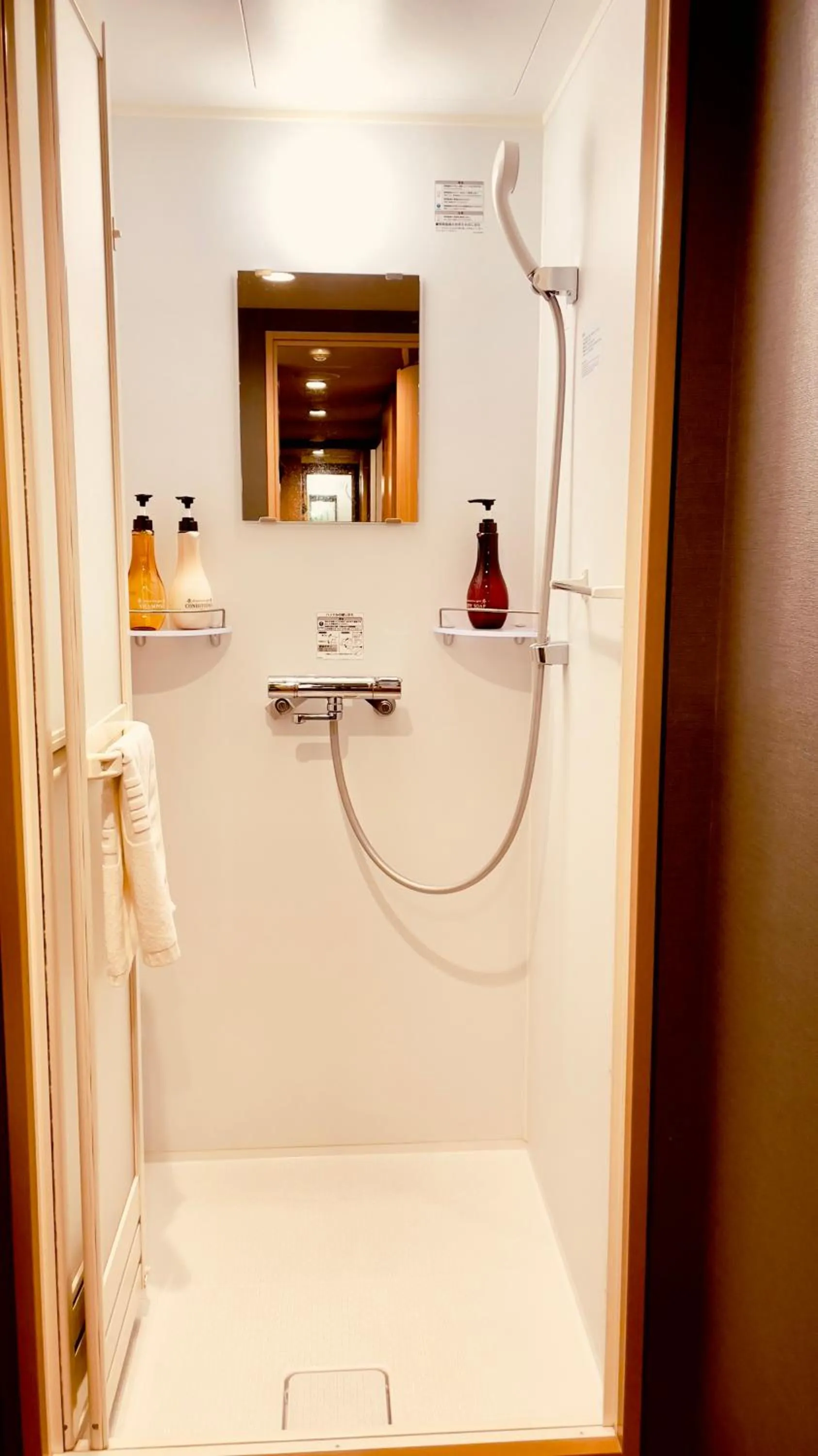 Shower in Dormy Inn Premium Tokyo Kodenmacho