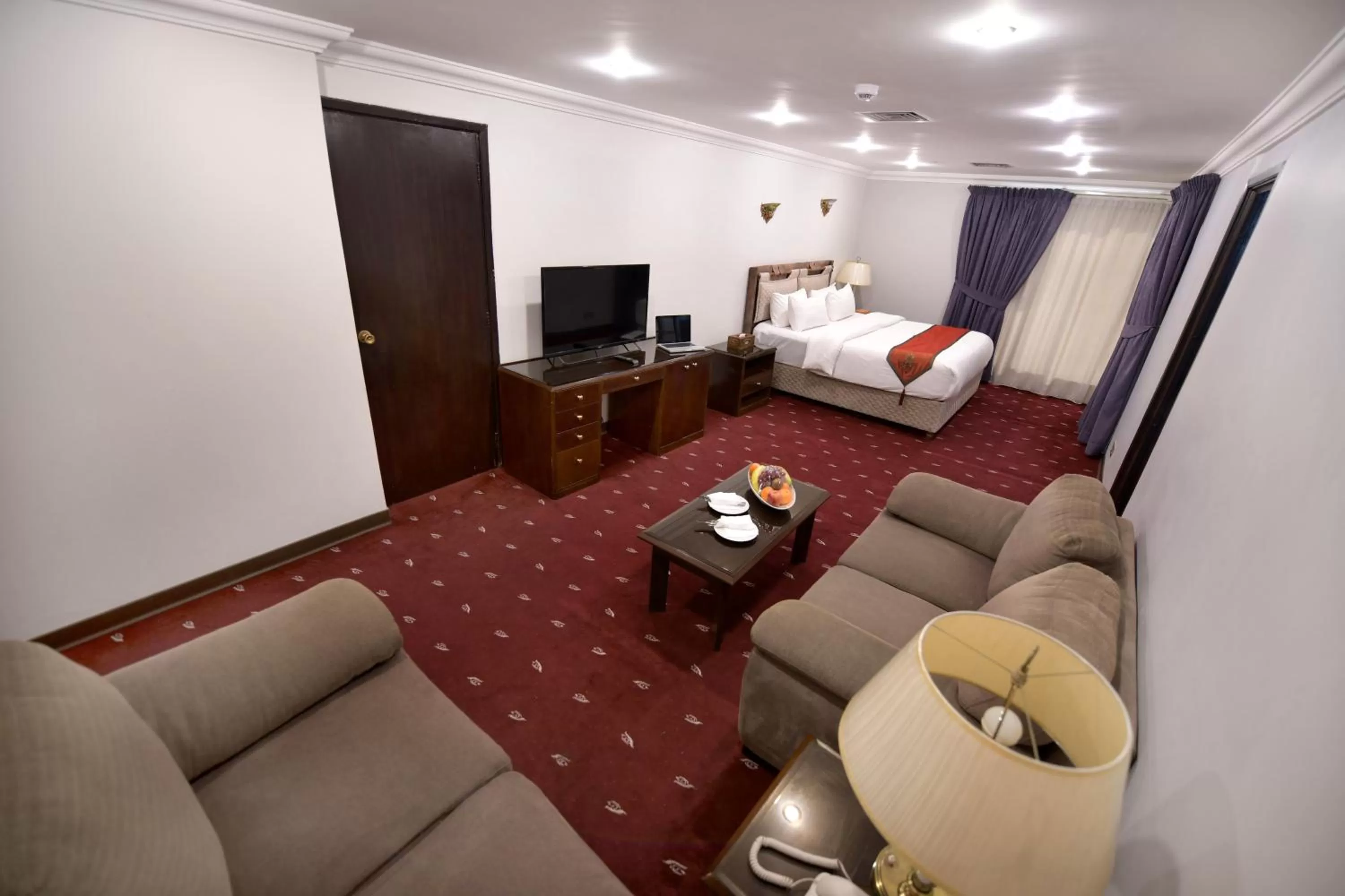 Bed in Carlton Tower Hotel Kuwait