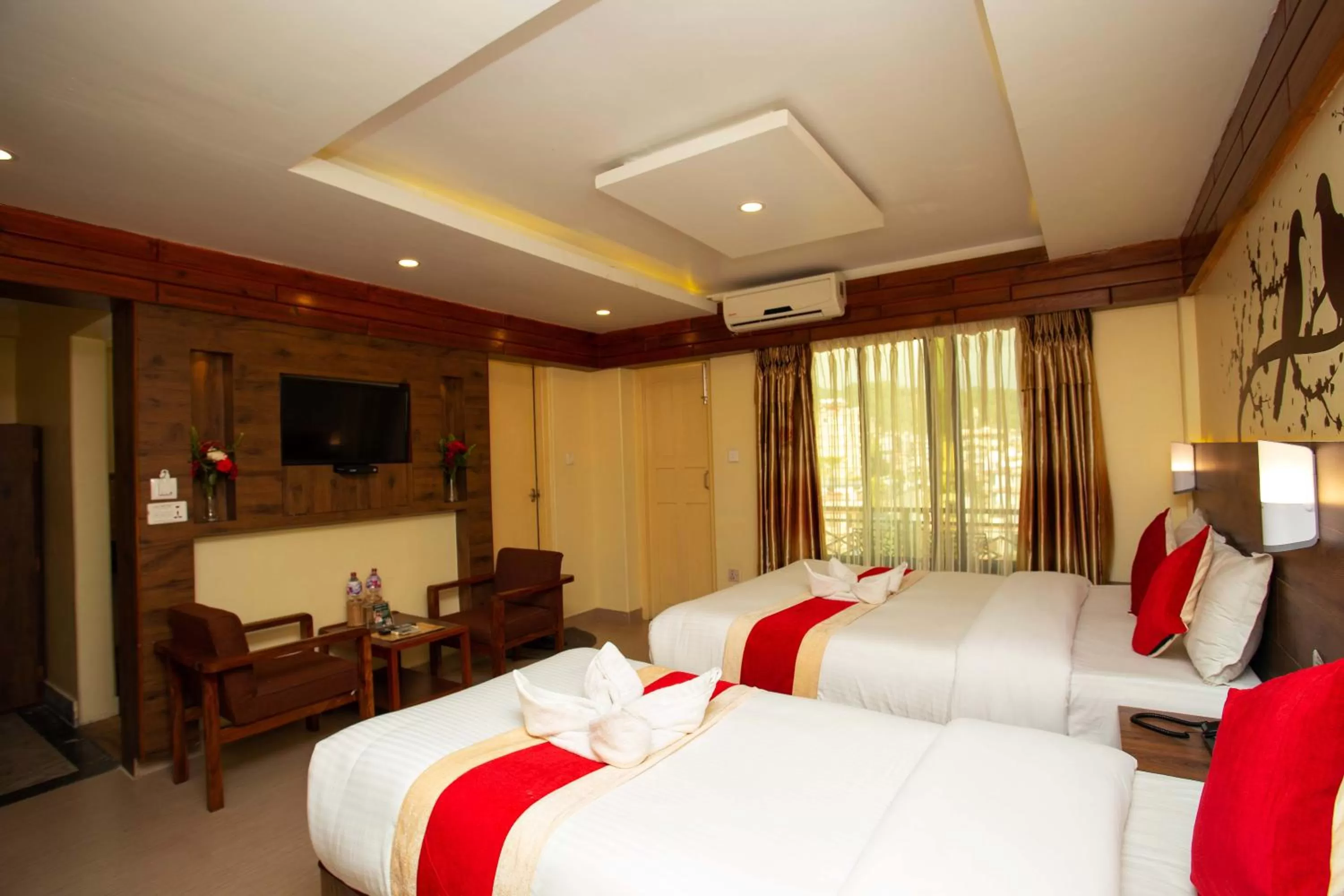 Bed in Hotel Splendid View