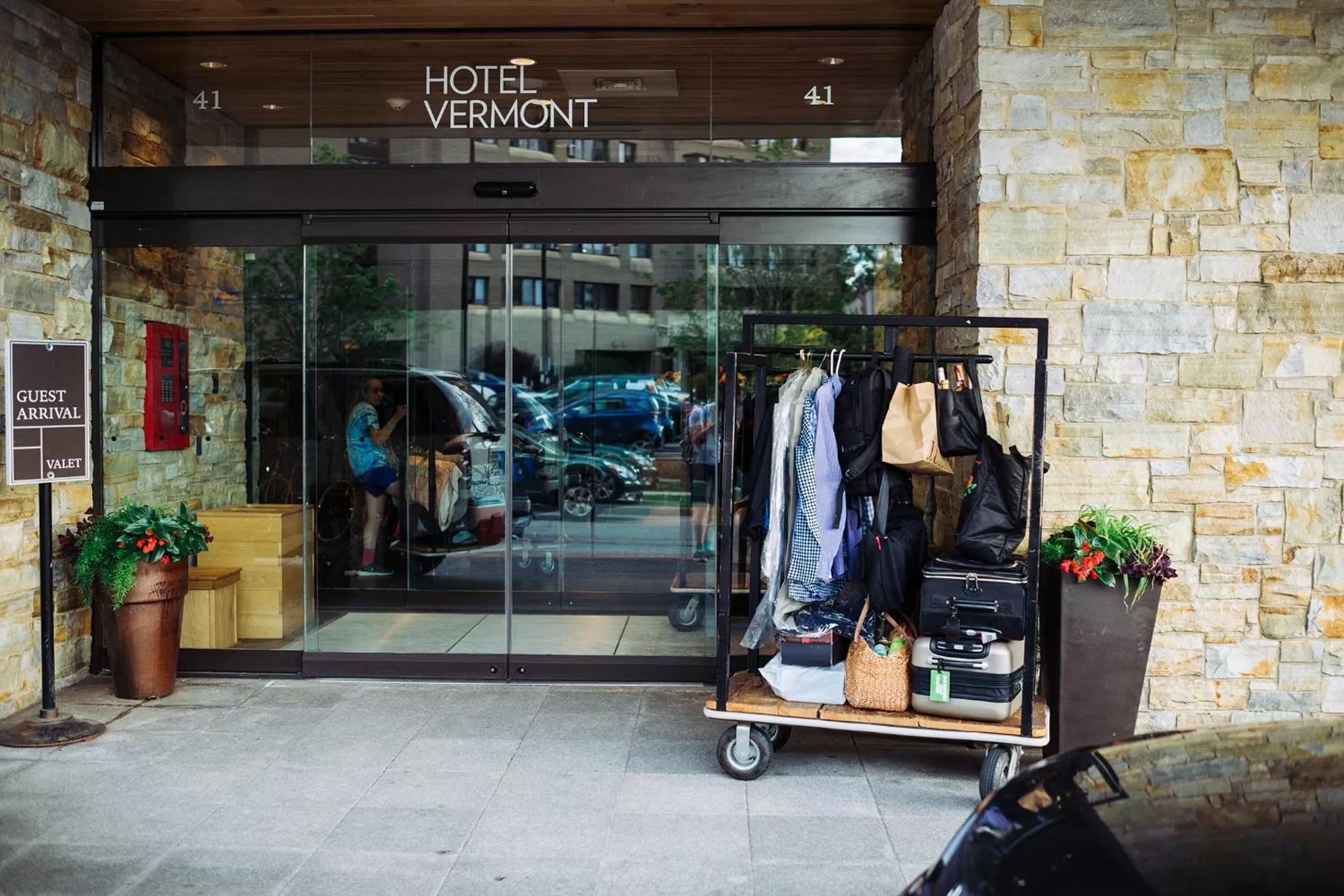 Facade/entrance in Hotel Vermont Burlington