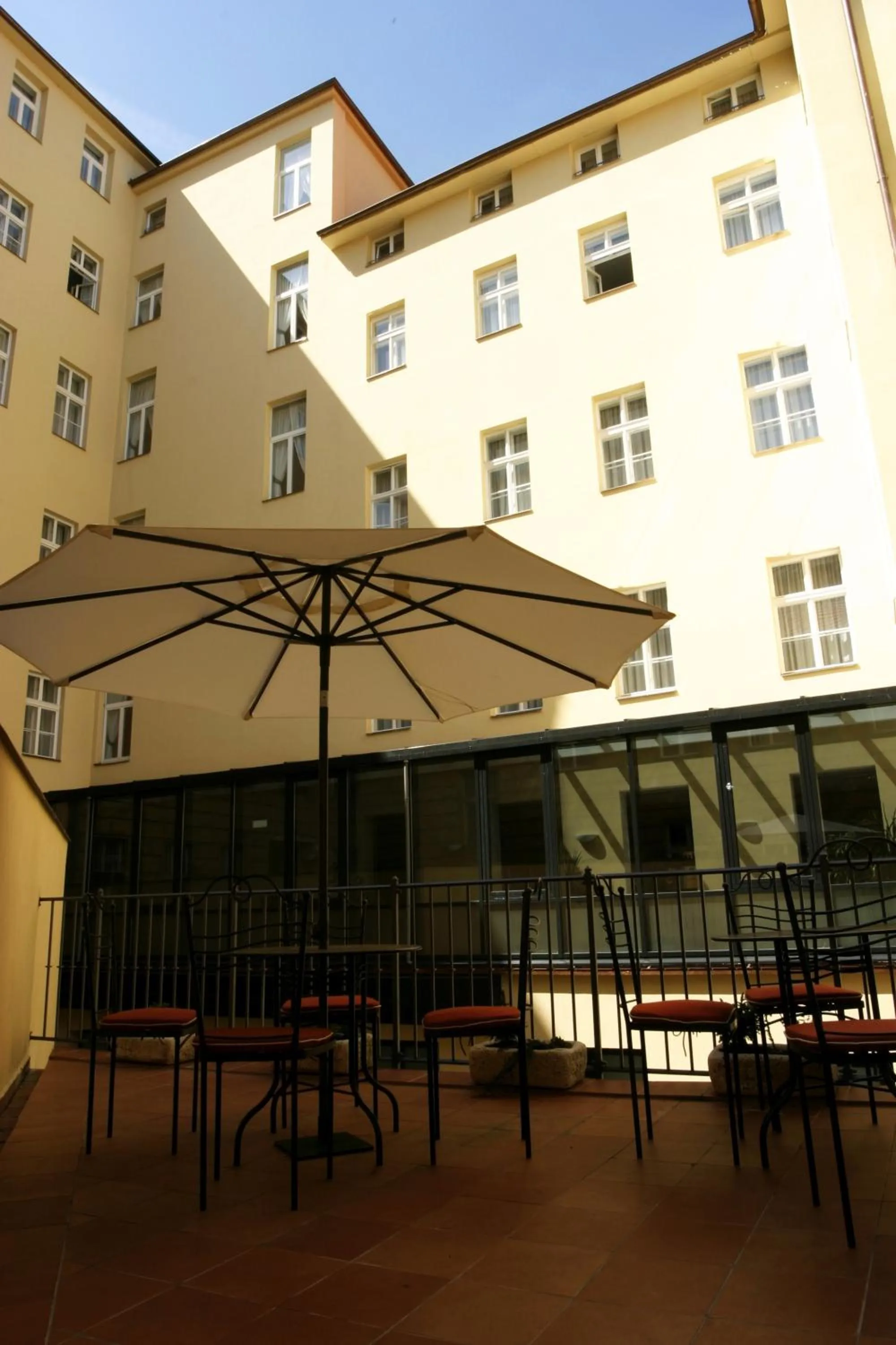 Balcony/Terrace in Hotel Caesar Prague
