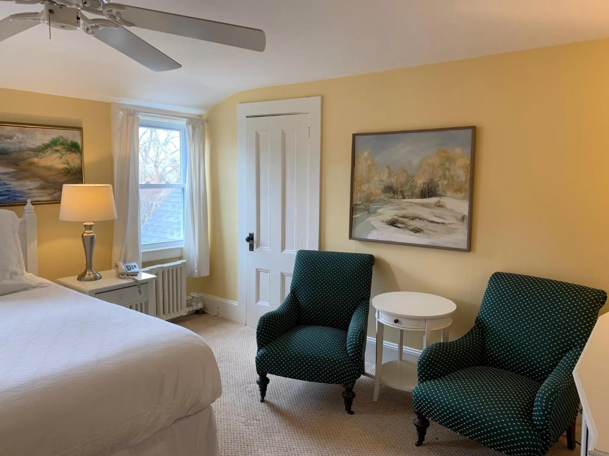 Bed in Belfry Inn and Bistro