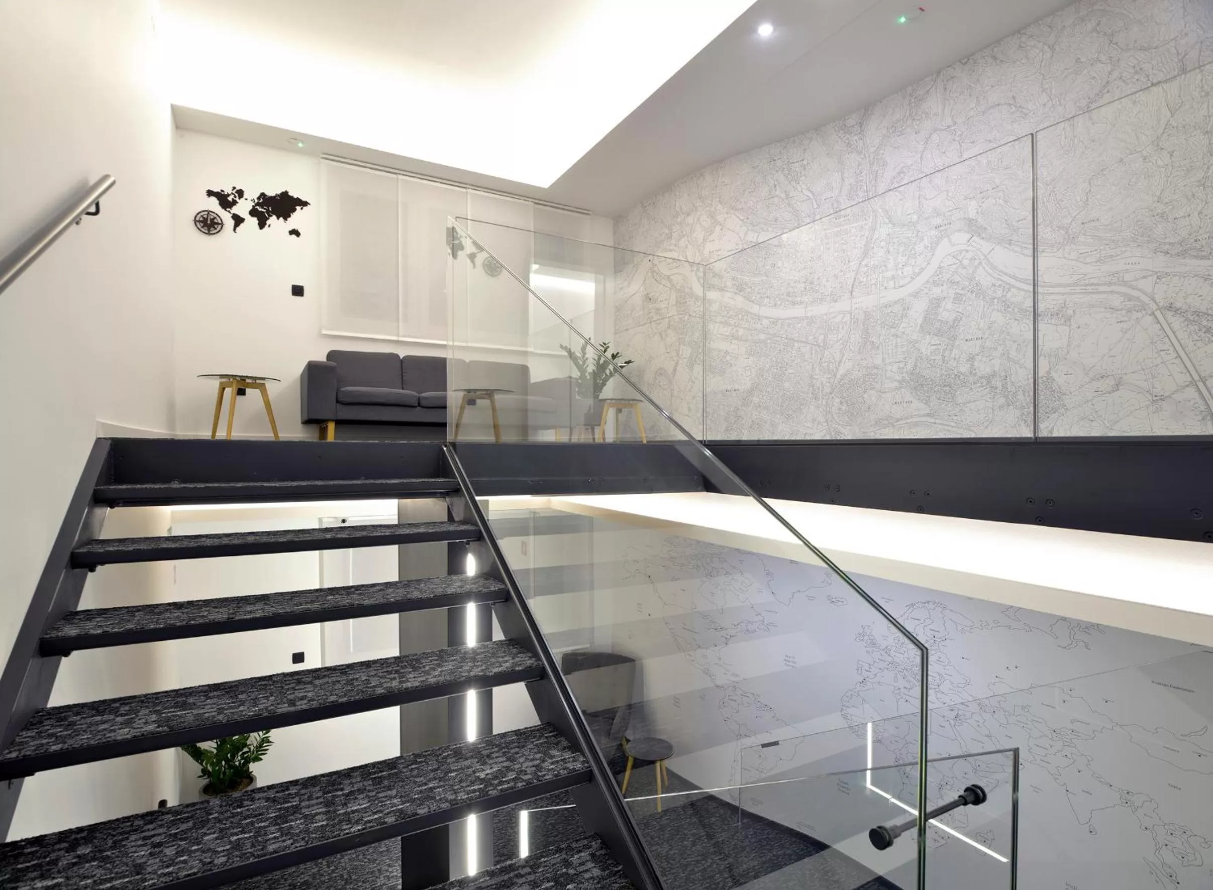 Lobby or reception in Hotel CityMap Maribor