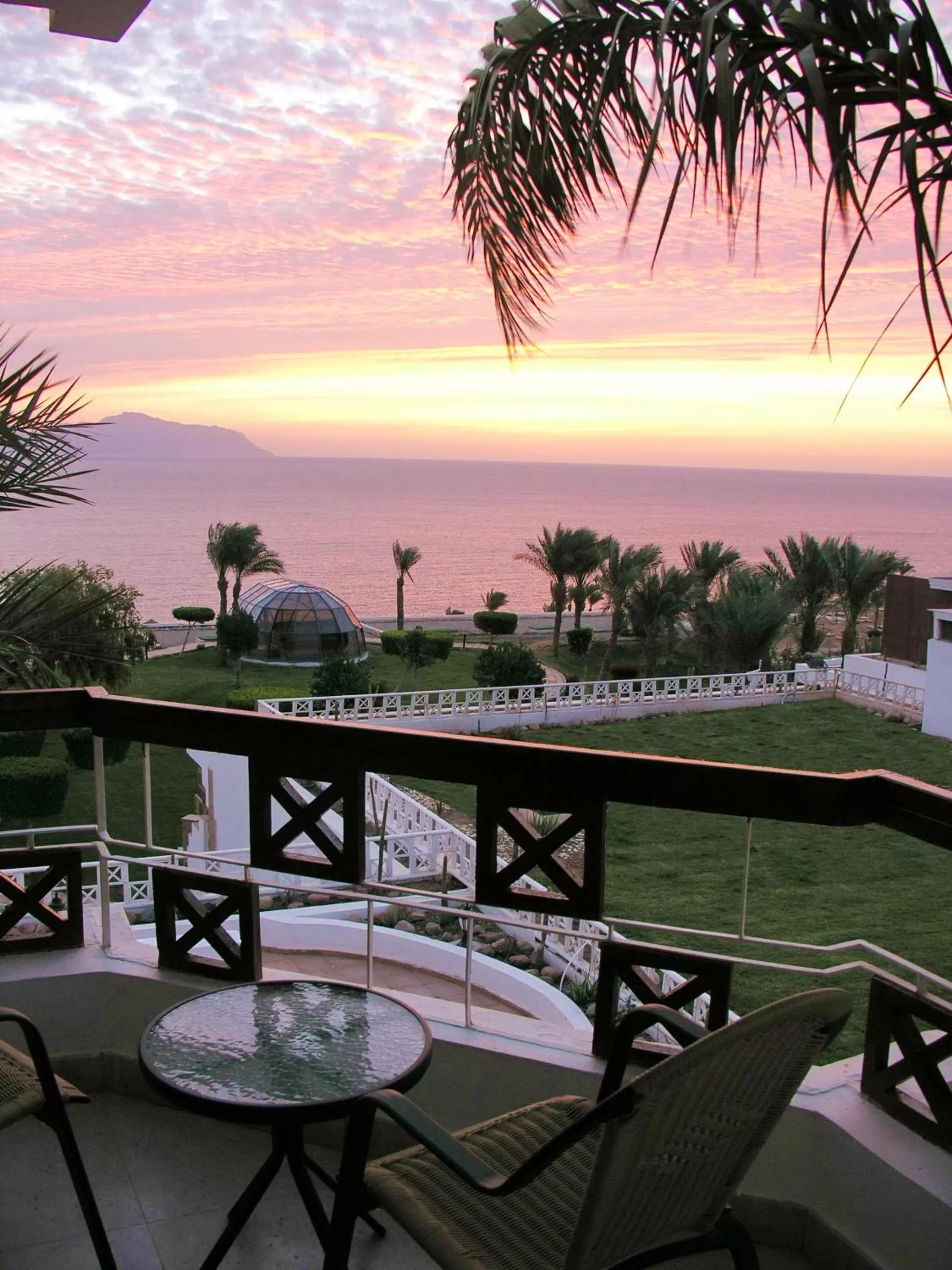 Balcony/Terrace in Pyramisa Beach Resort Sharm El Sheikh