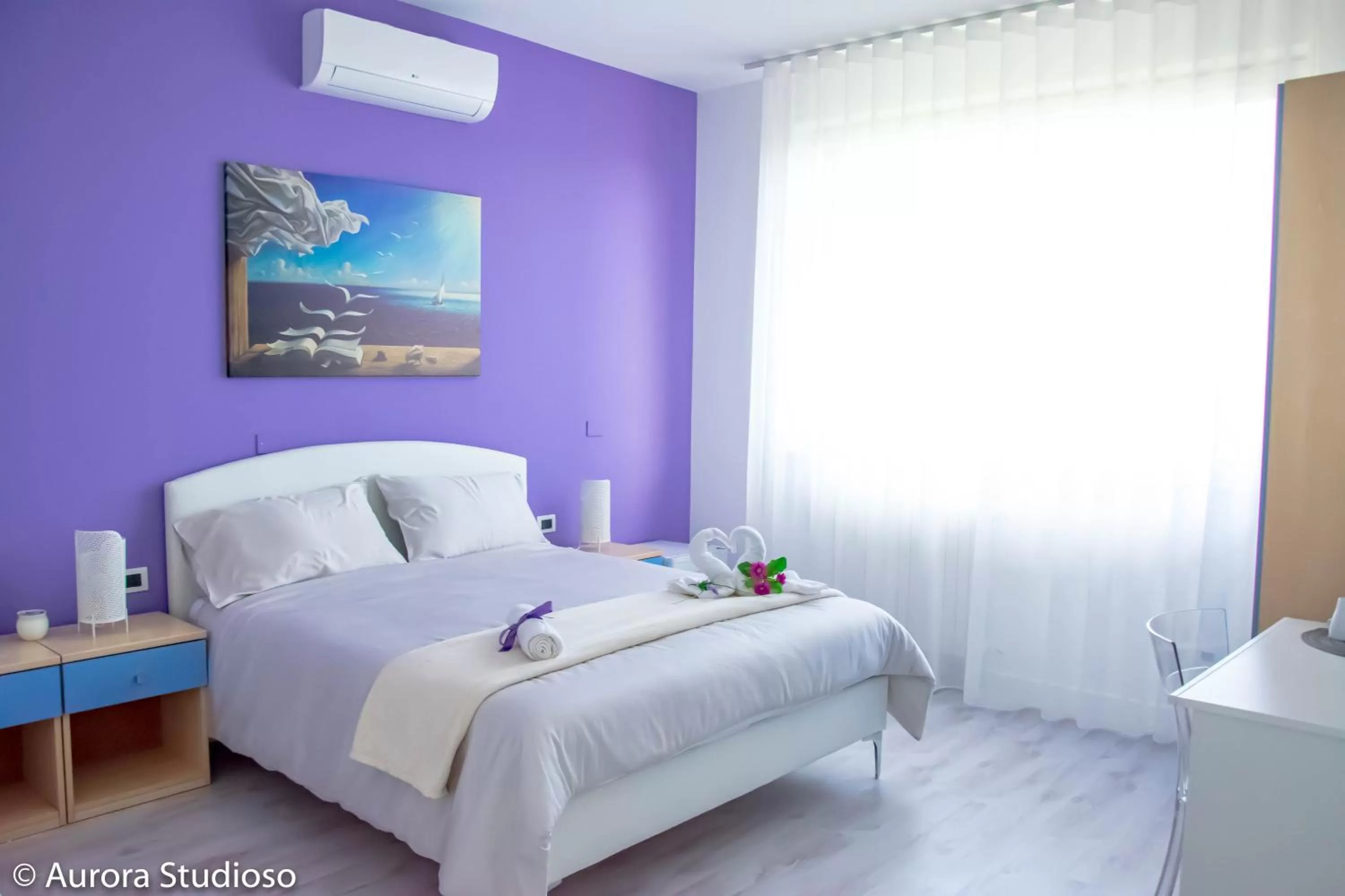 Bed in B&B L'incanto degli Artisti