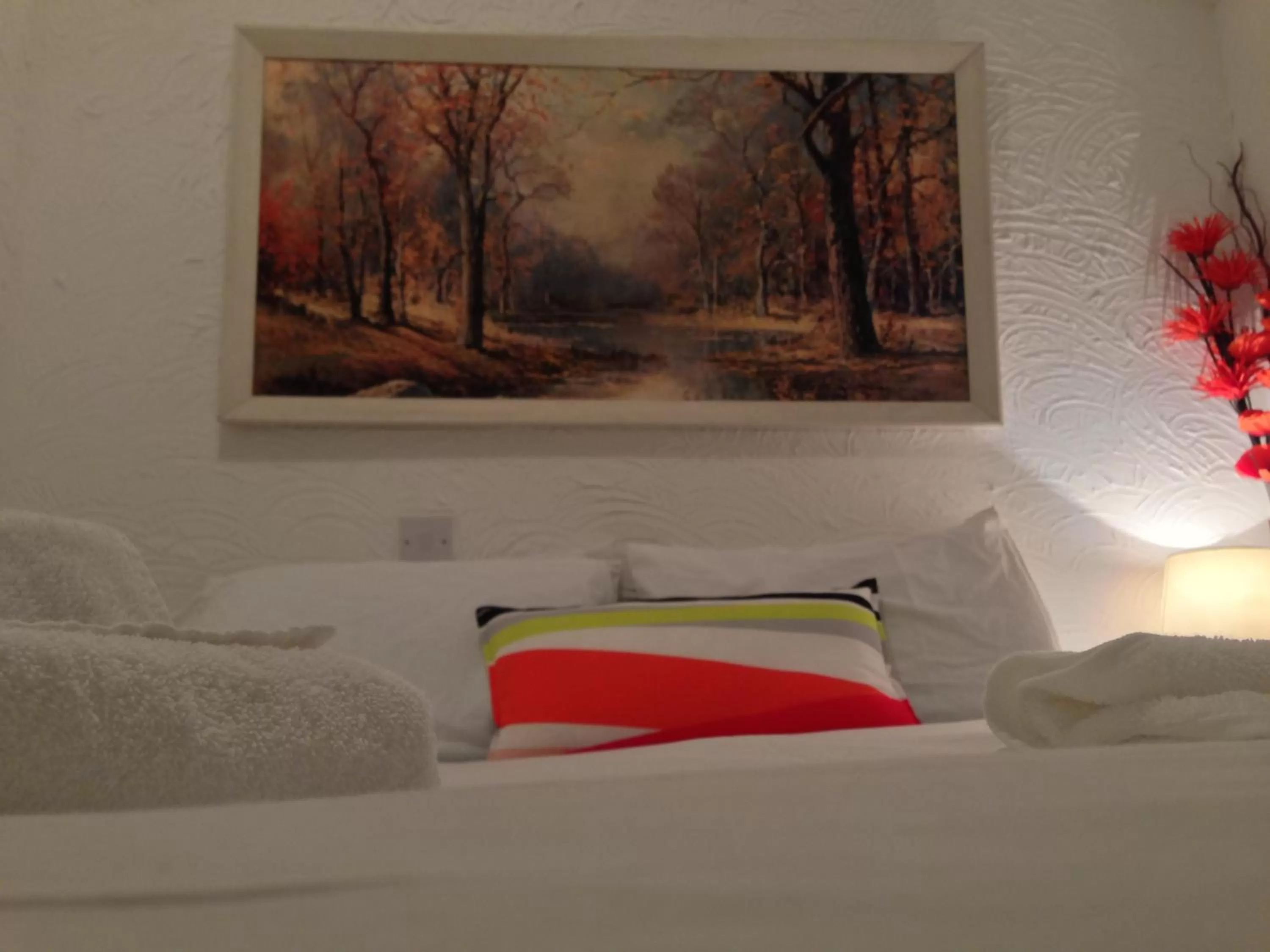 Decorative detail, Bed in Wilsons Hotel - Blackpool Tower View